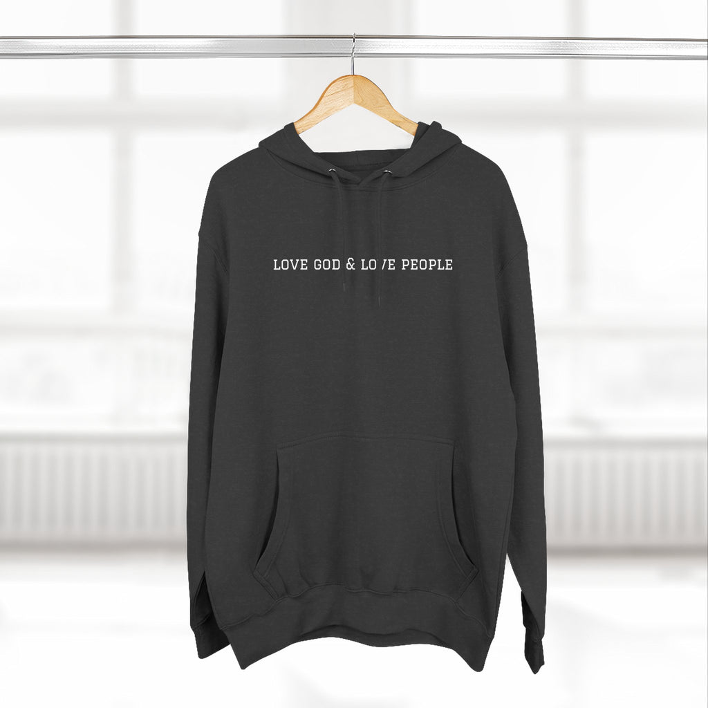 Love God & Love People Fleece Hoodie