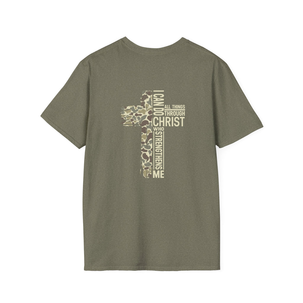 Faded Camo Cross Tee