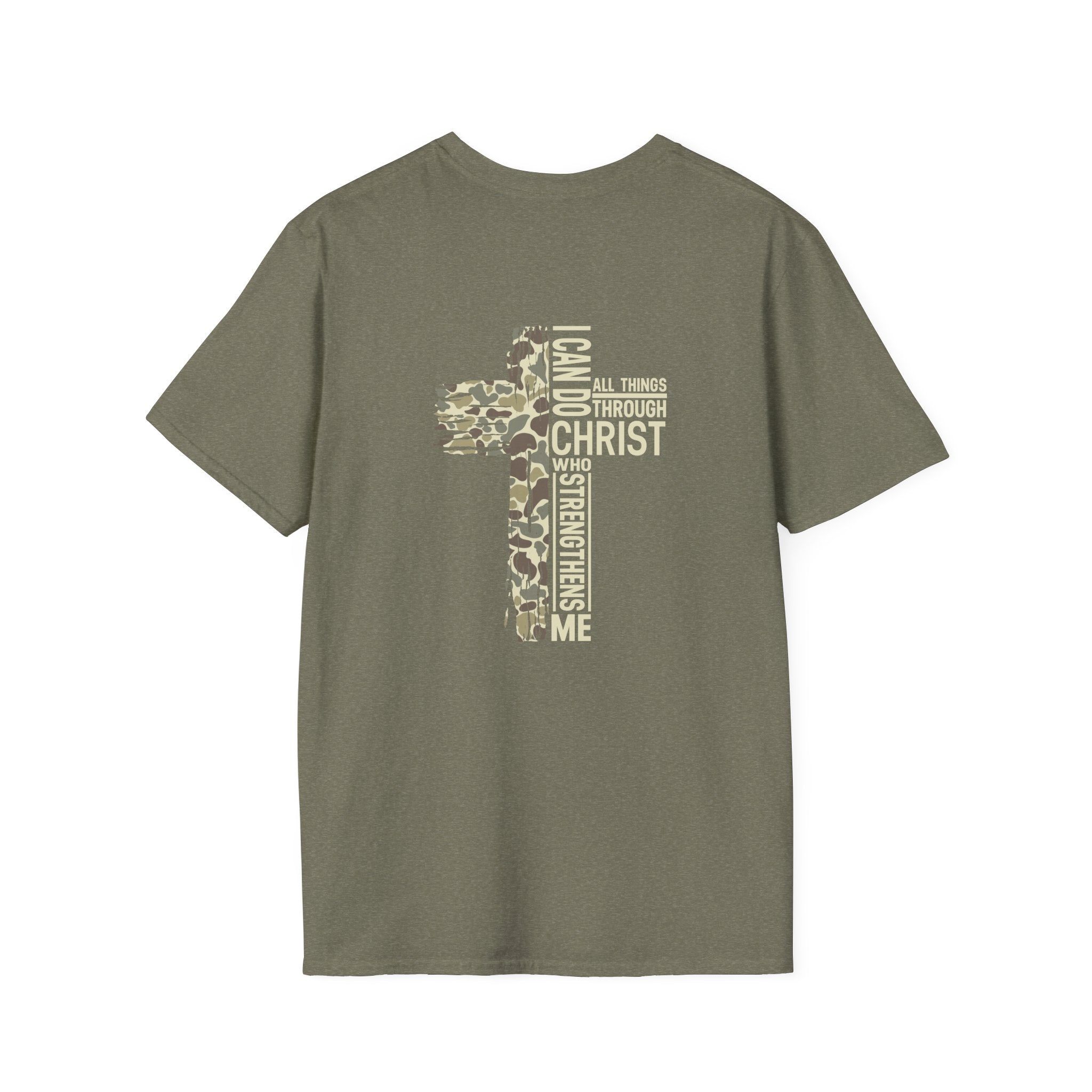 Faded Camo Cross Tee