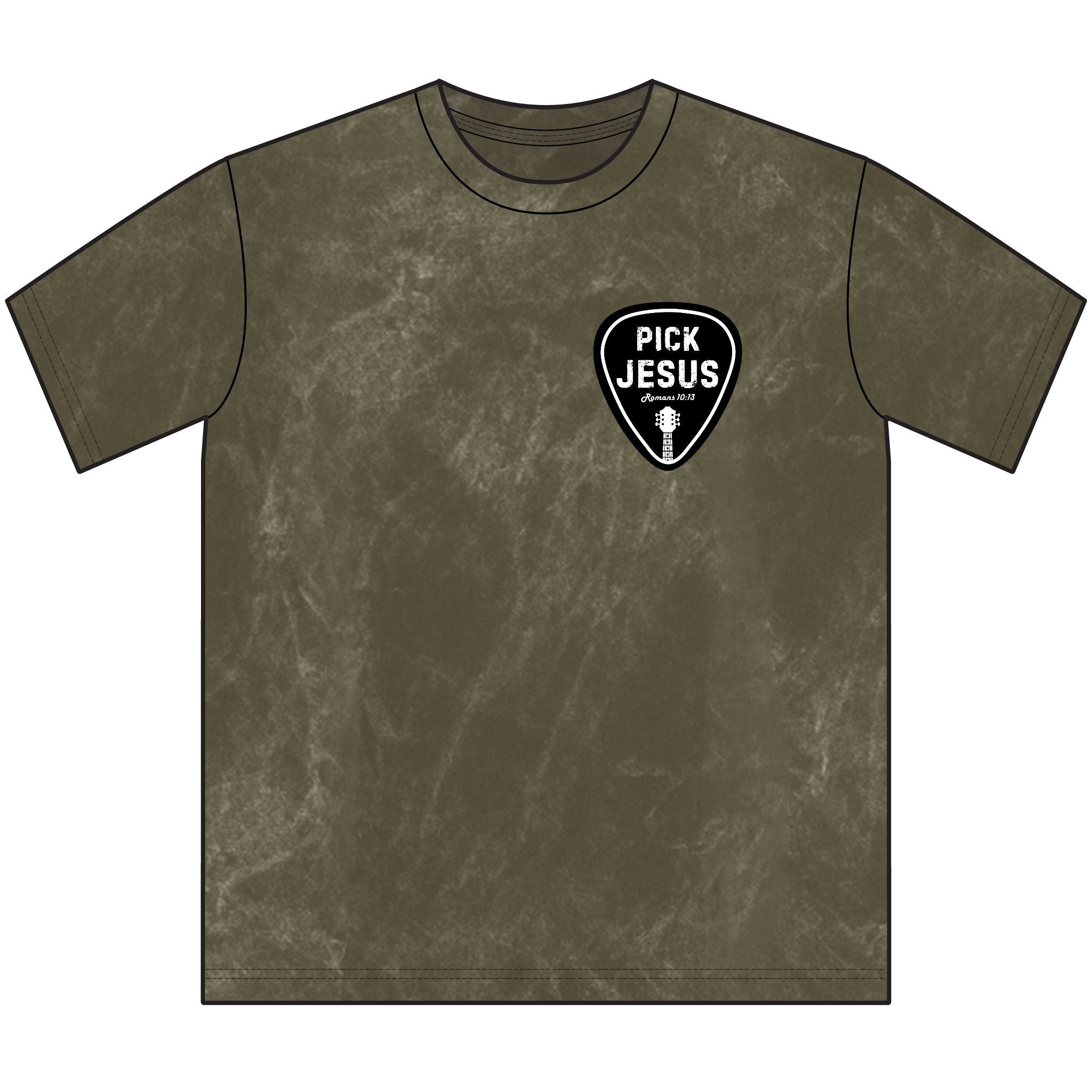 Pick Jesus Vintage Crewneck Tee