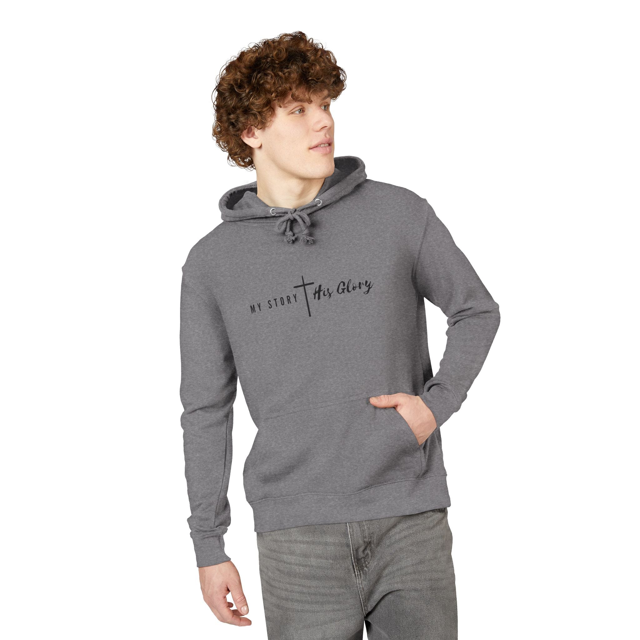 My Story.His Glory Unisex French Terry Hoodie