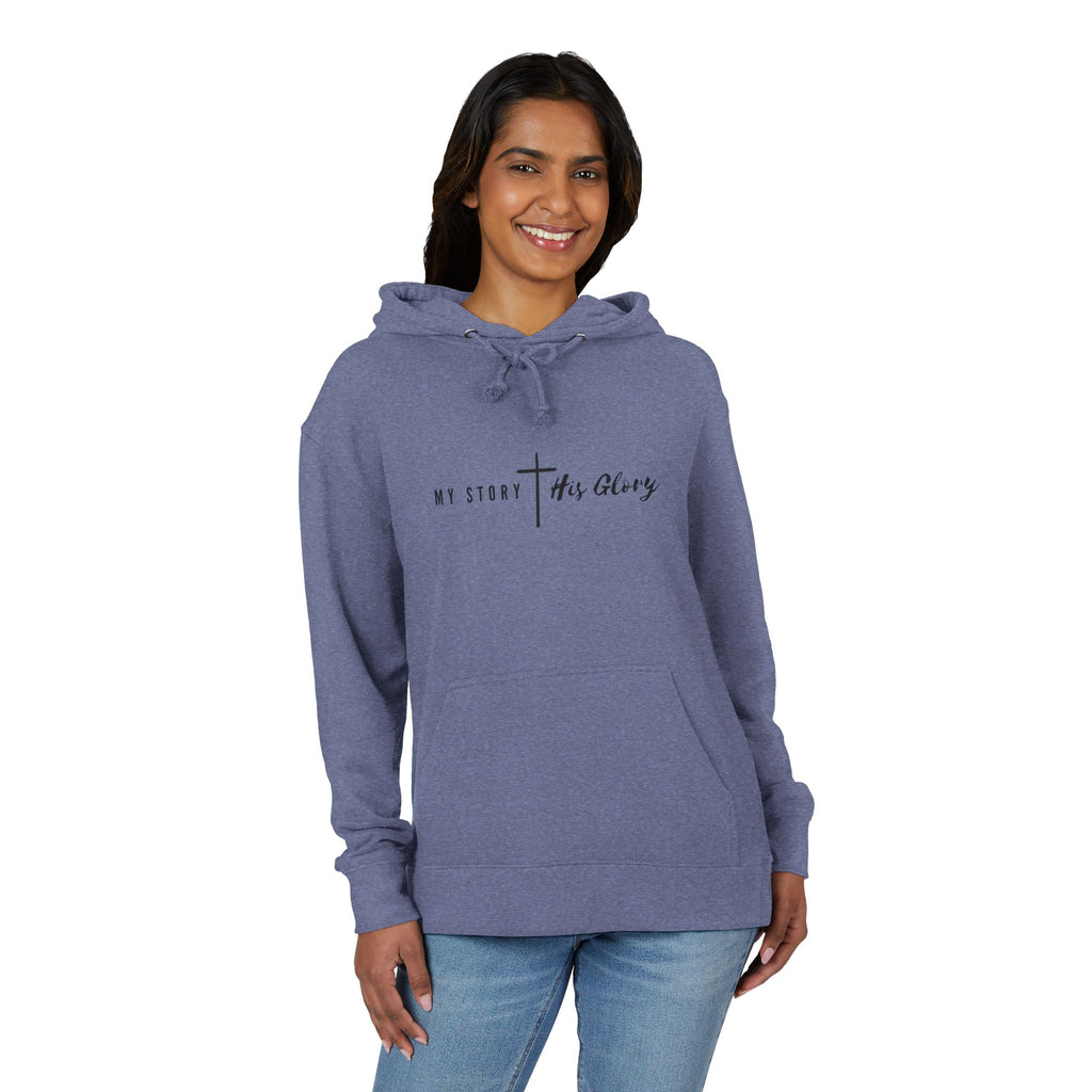 My Story.His Glory Unisex French Terry Hoodie
