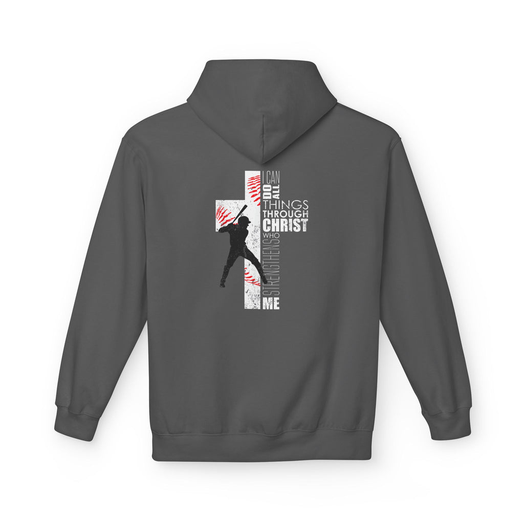 Jesus is King Baseball Hoodie