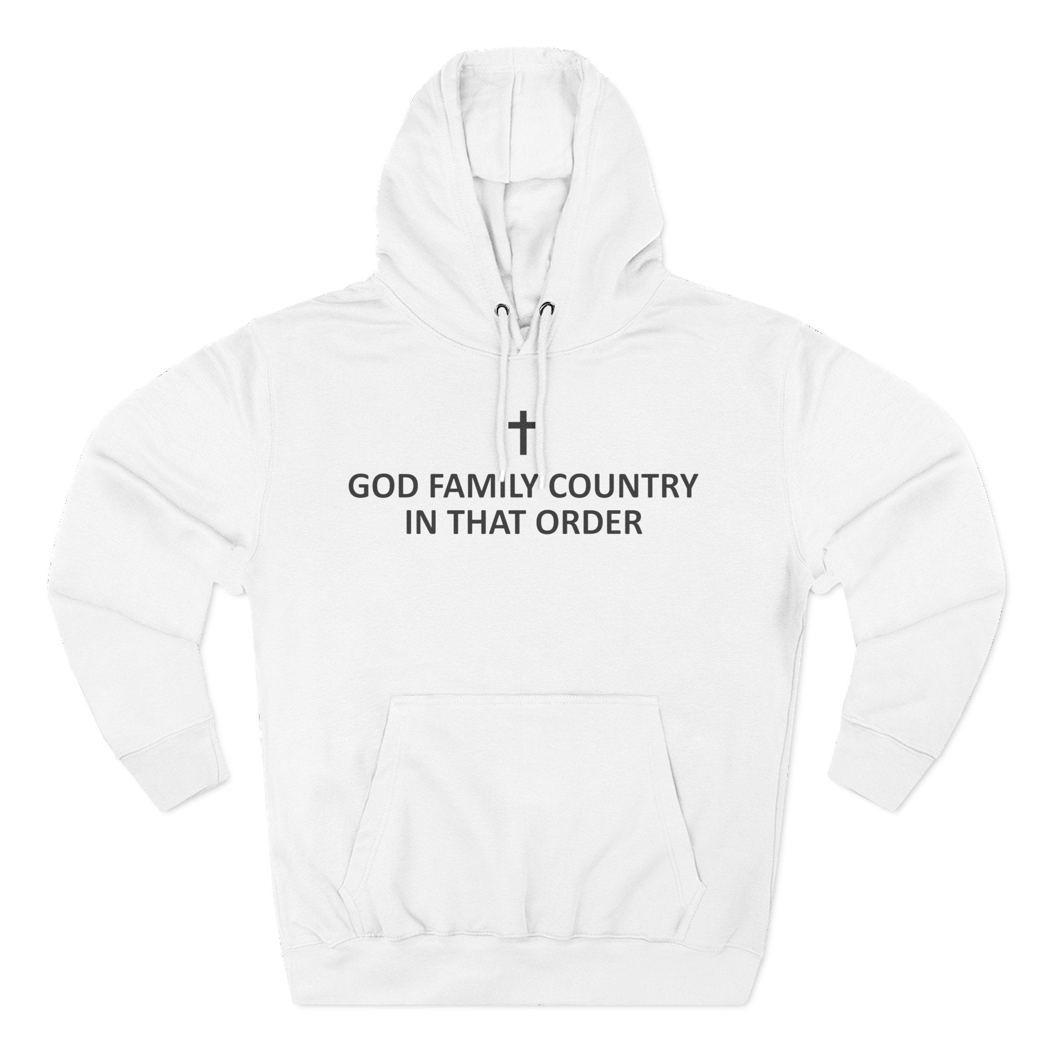 God Family Country Hoodie