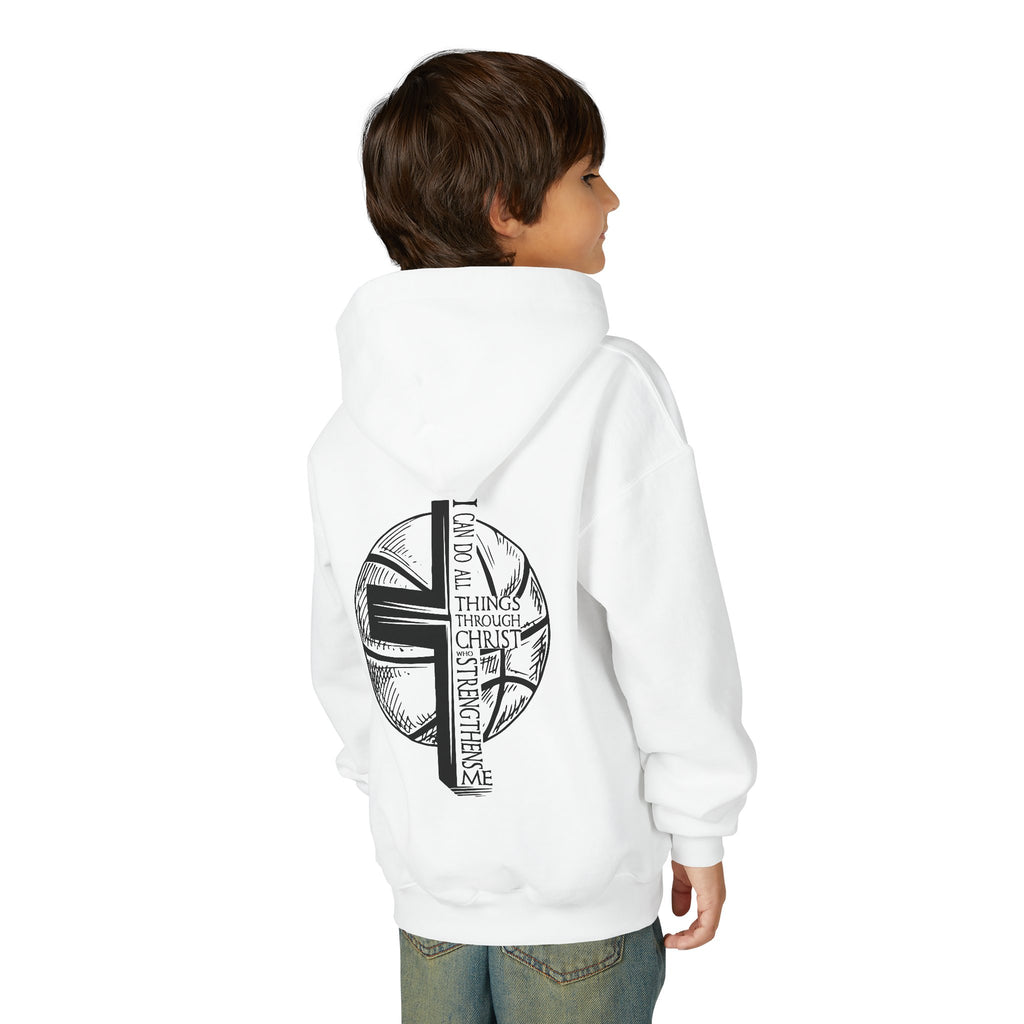 His Glory Basketball Hoodie (Youth)