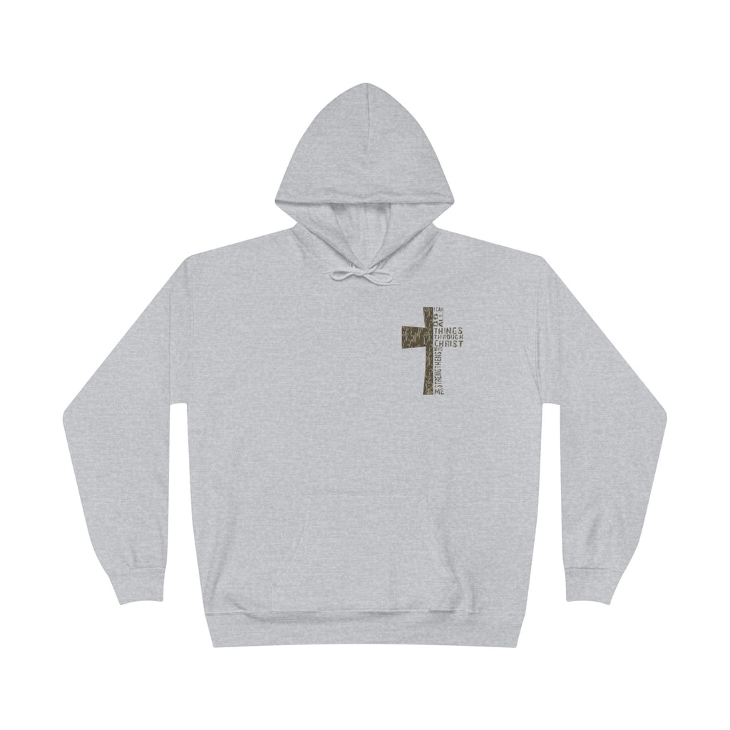 All Things Through Christ Camo Hoodie
