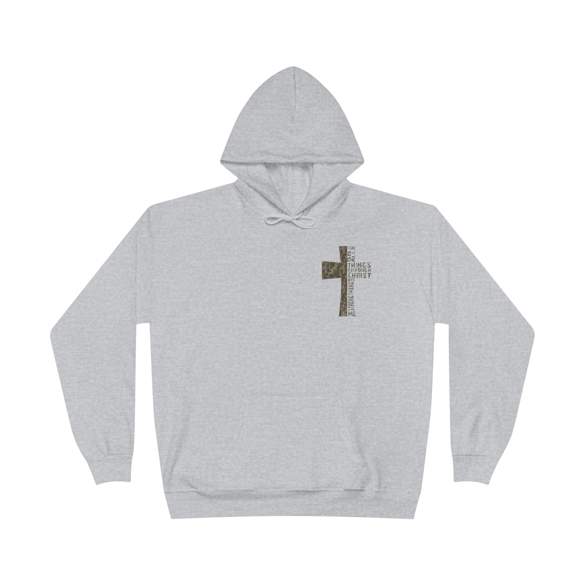 All Things Through Christ Camo Hoodie