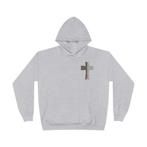 All Things Through Christ Camo Hoodie