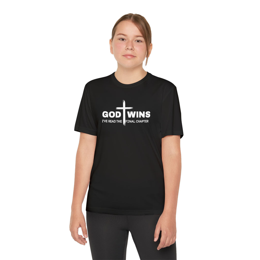 God Wins Dri fit (Youth)