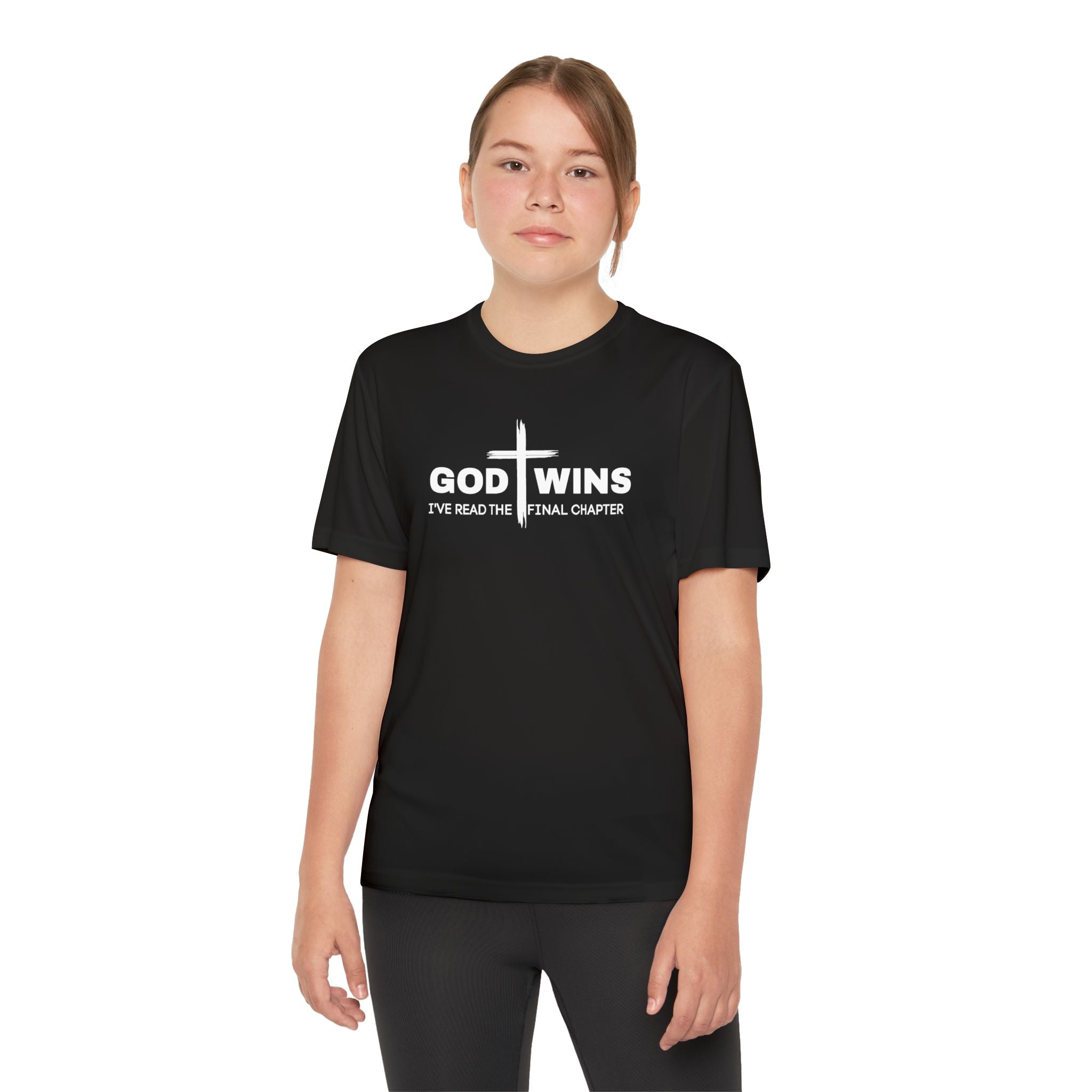 God Wins Dri fit (Youth)