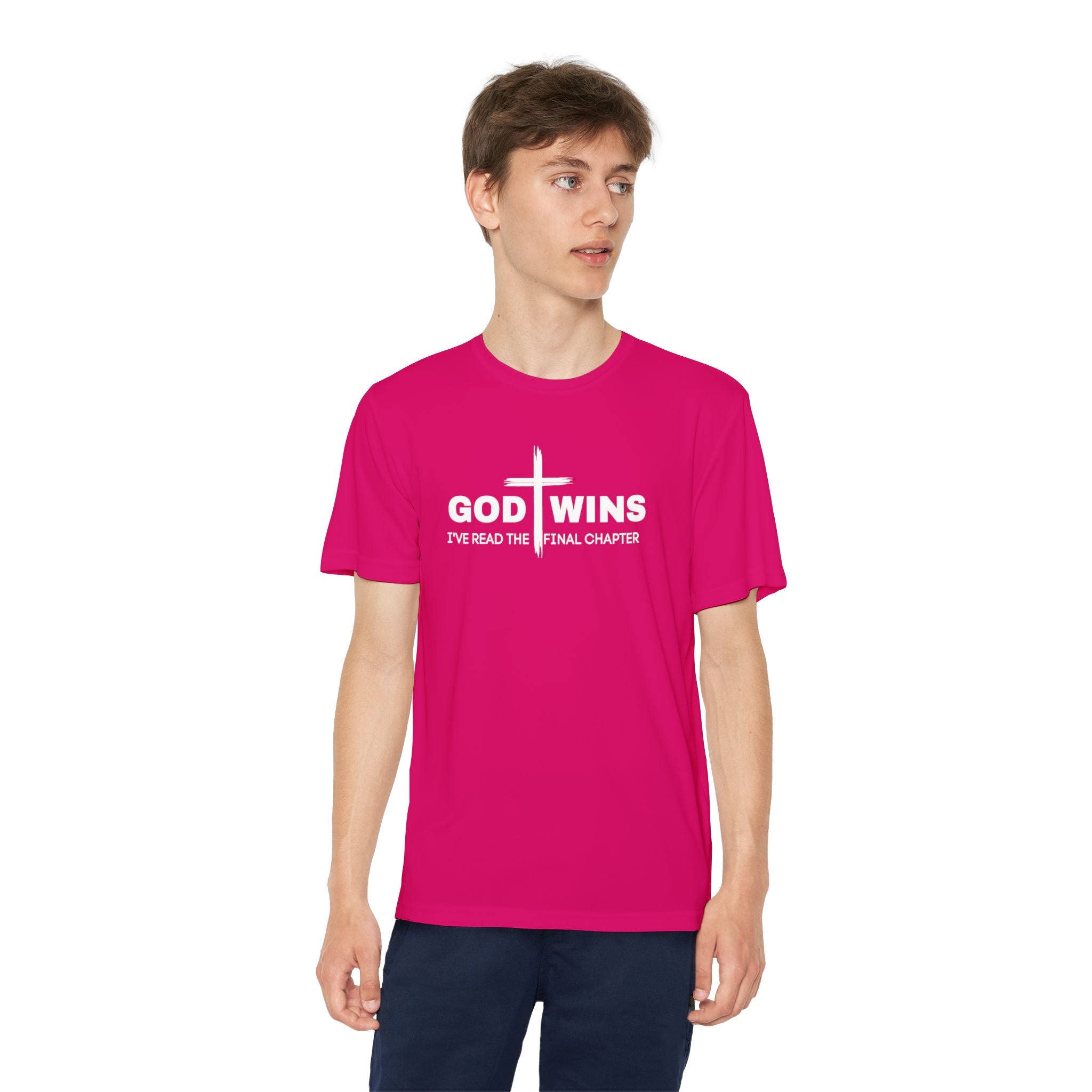 God Wins Dri fit (Youth)