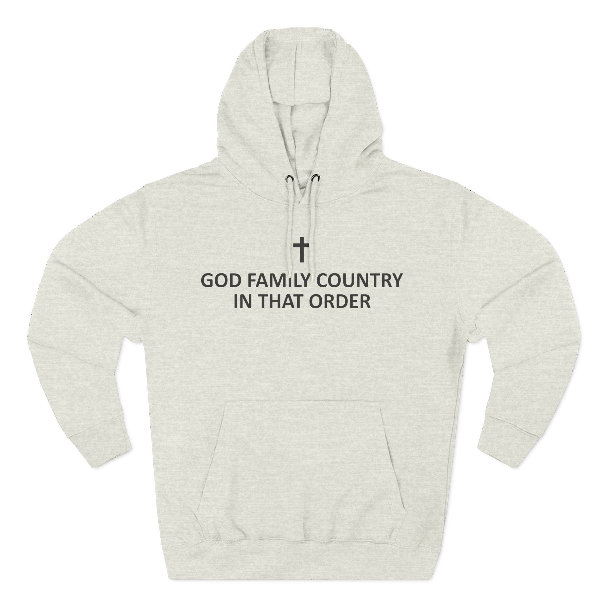 God Family Country Hoodie