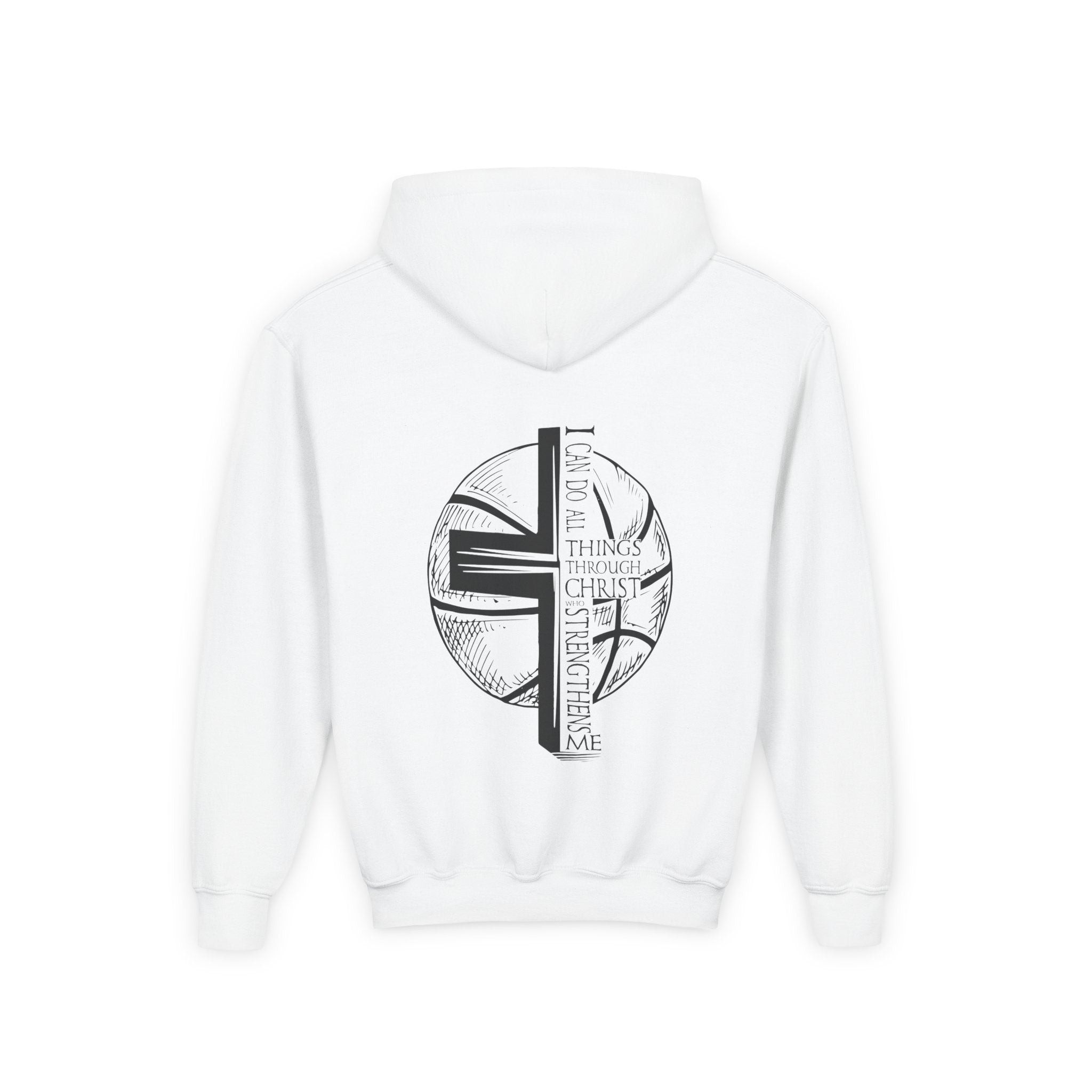 His Glory Basketball Hoodie (Youth)