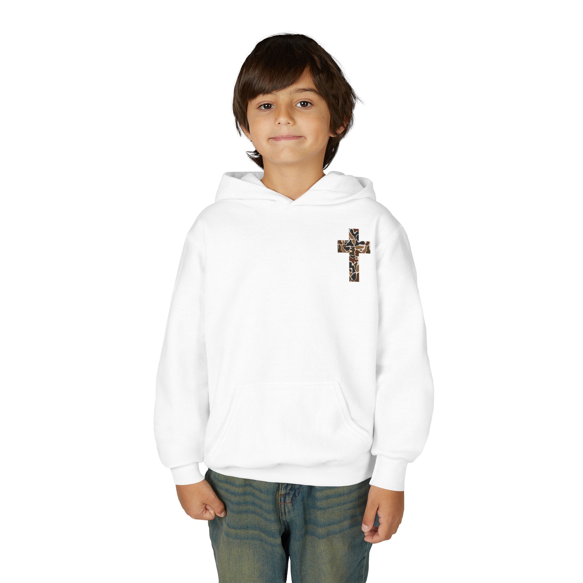 Camo Cross Hoodie (Youth)