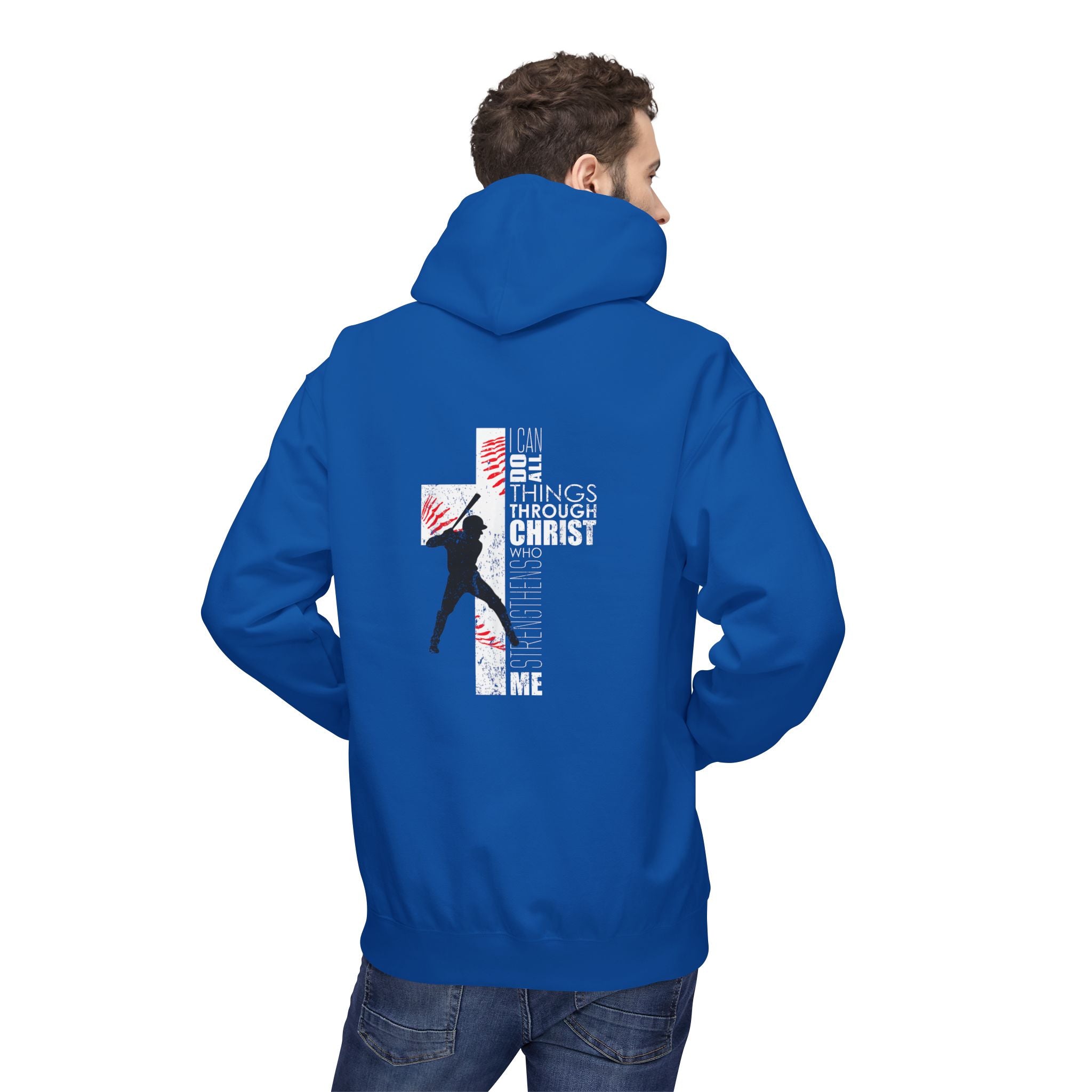 Jesus is King Baseball Hoodie