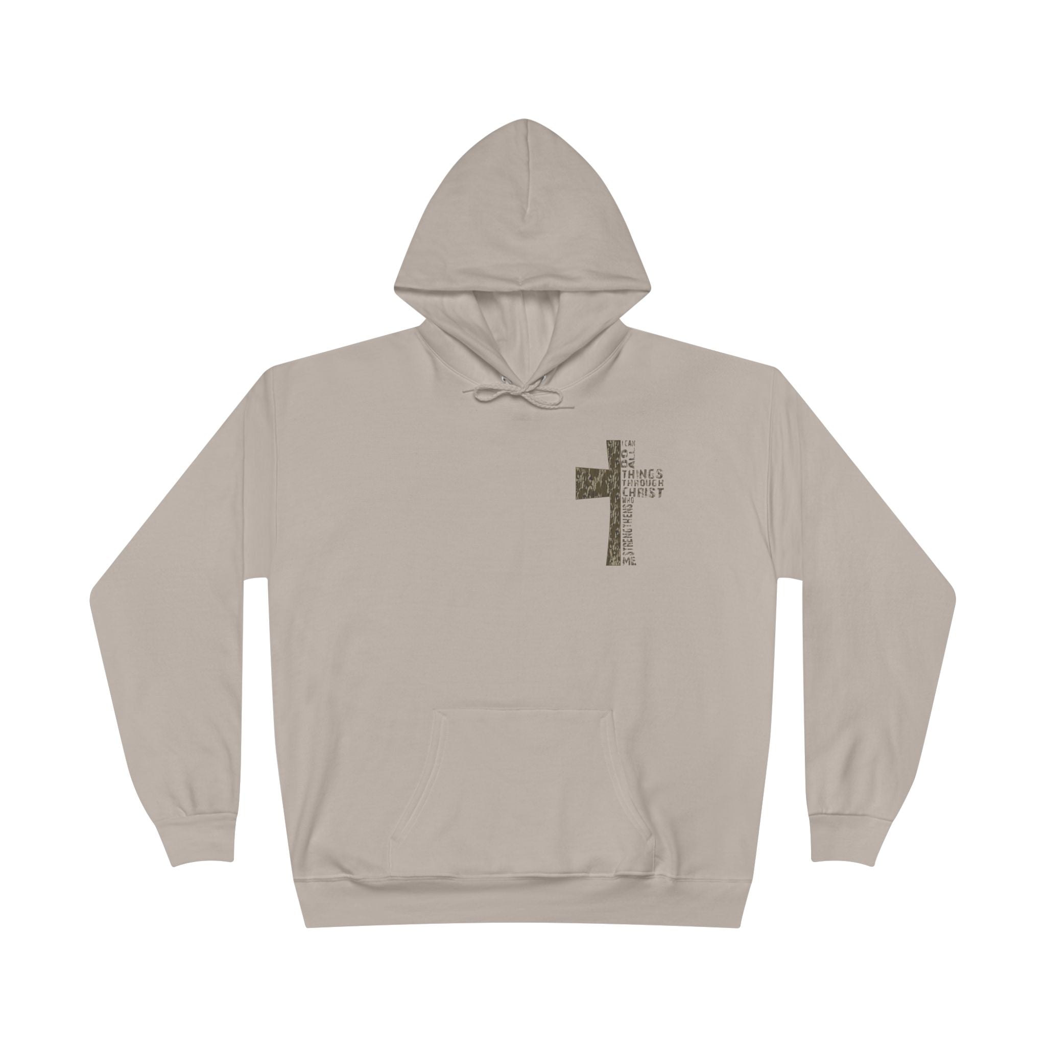 All Things Through Christ Camo Hoodie
