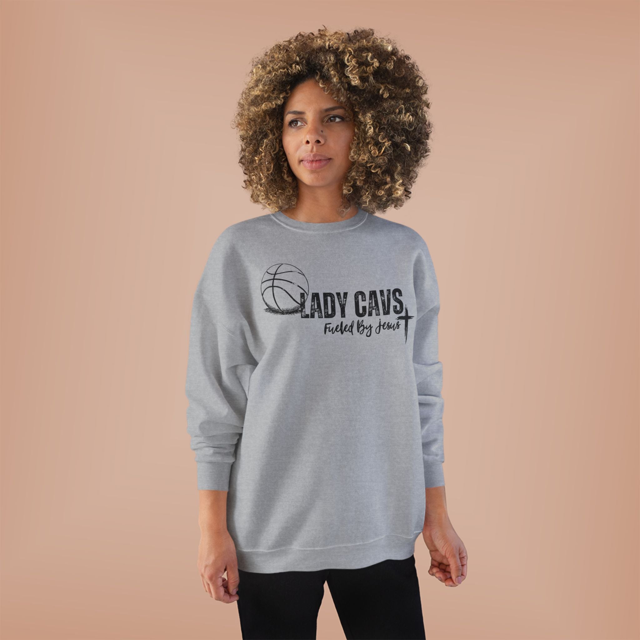 Lady Cavs Basketball Crewneck