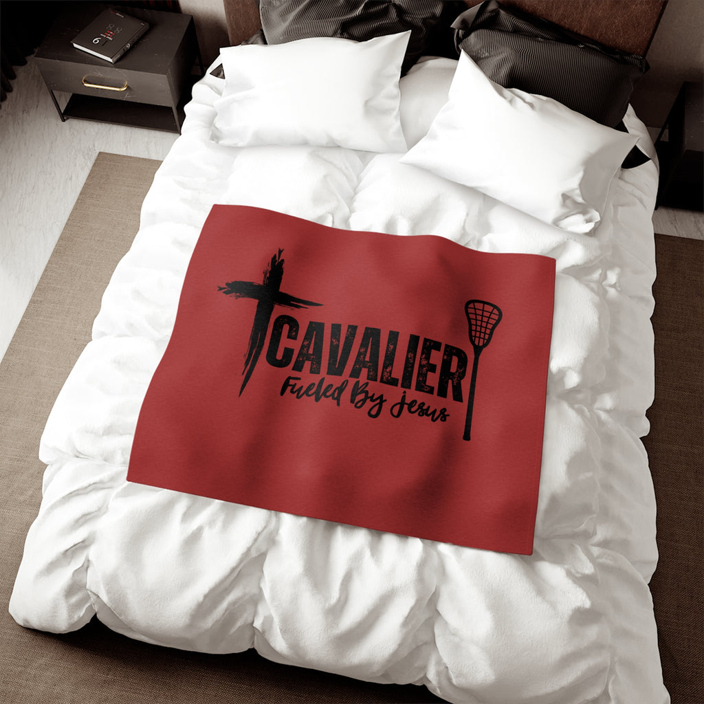 Lacrosse Sweatshirt Blanket