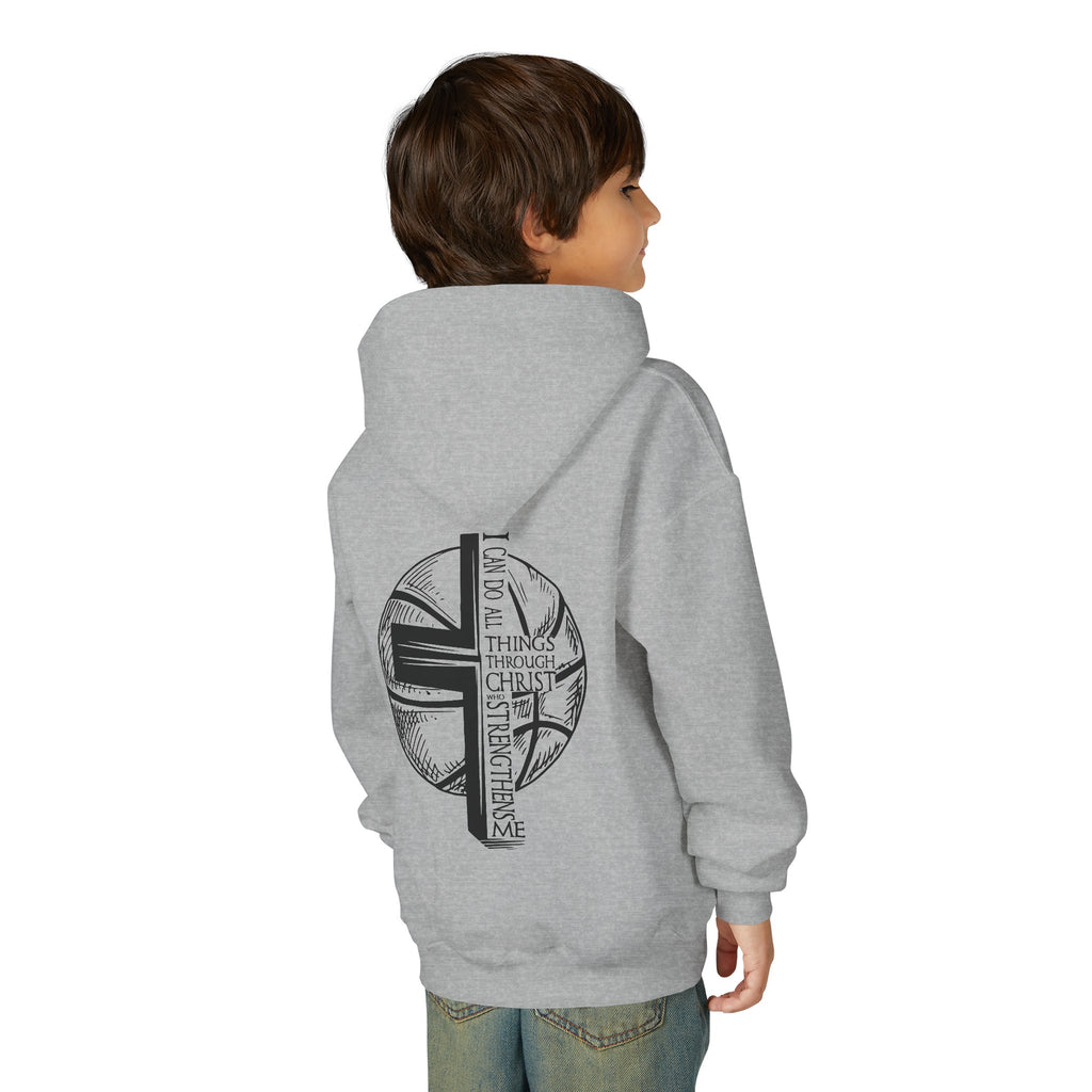 His Glory Basketball Hoodie (Youth)