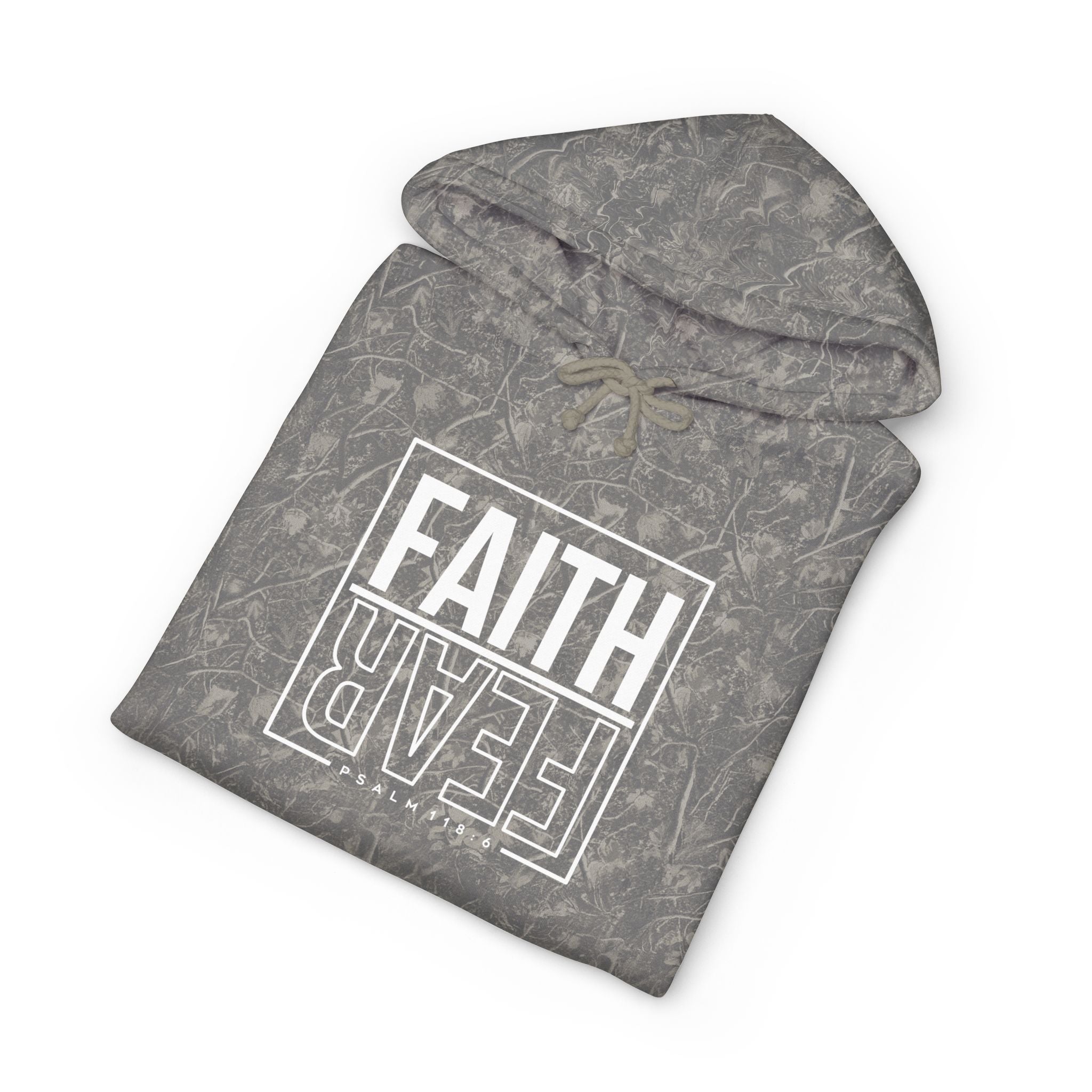 Faith/Fear Camo Hoodie