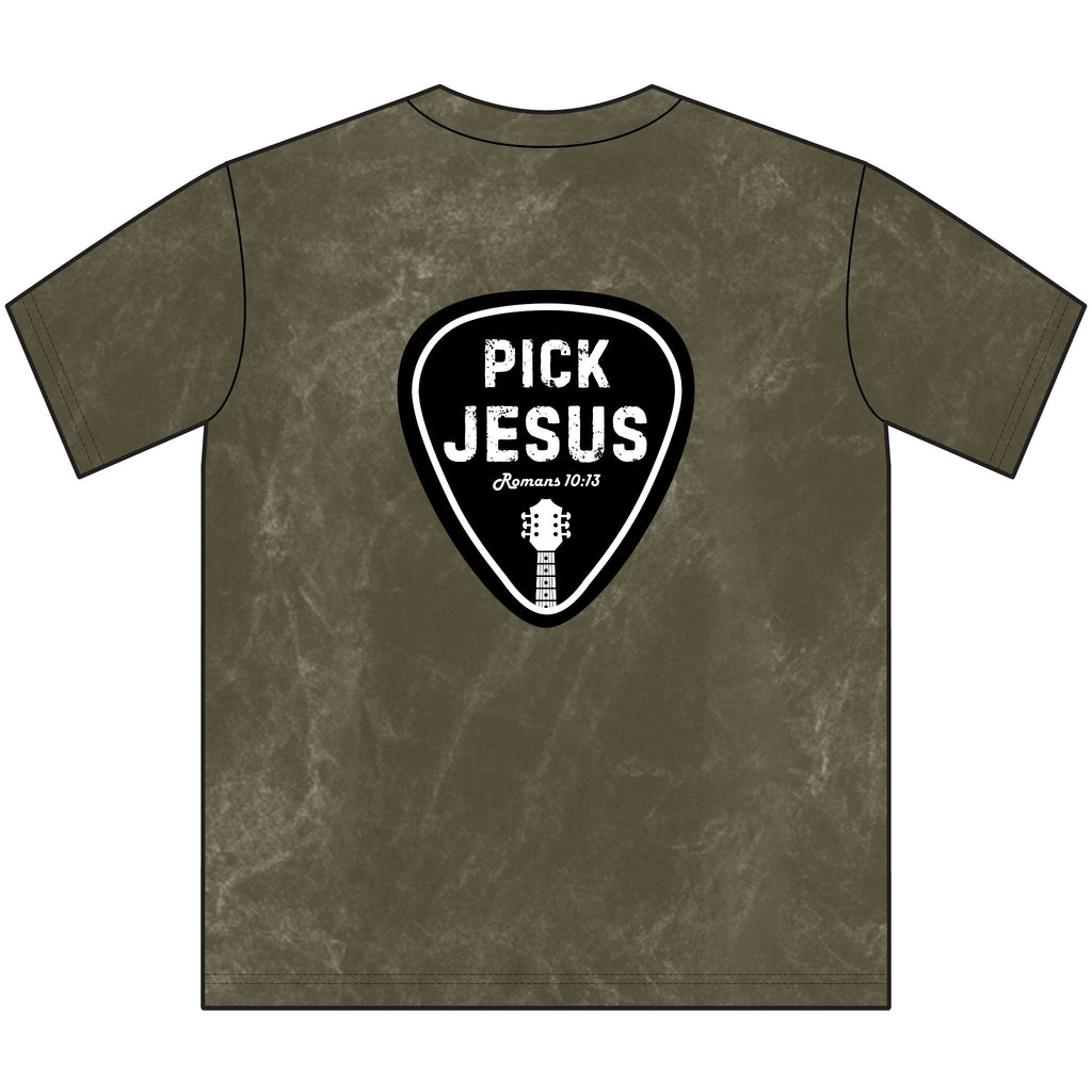 Pick Jesus Vintage Crewneck Tee