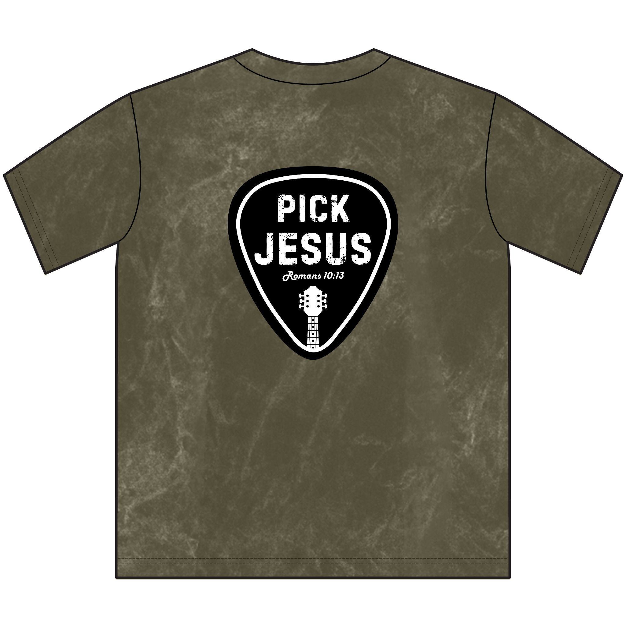 Pick Jesus Vintage Crewneck Tee