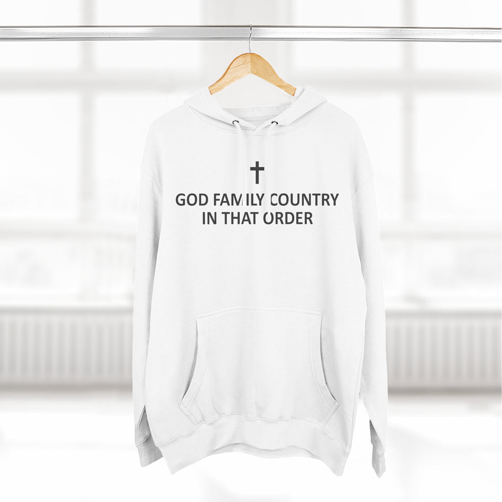 God Family Country Hoodie