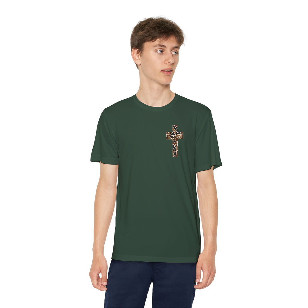 Camo Cross (Youth Dri Fit)