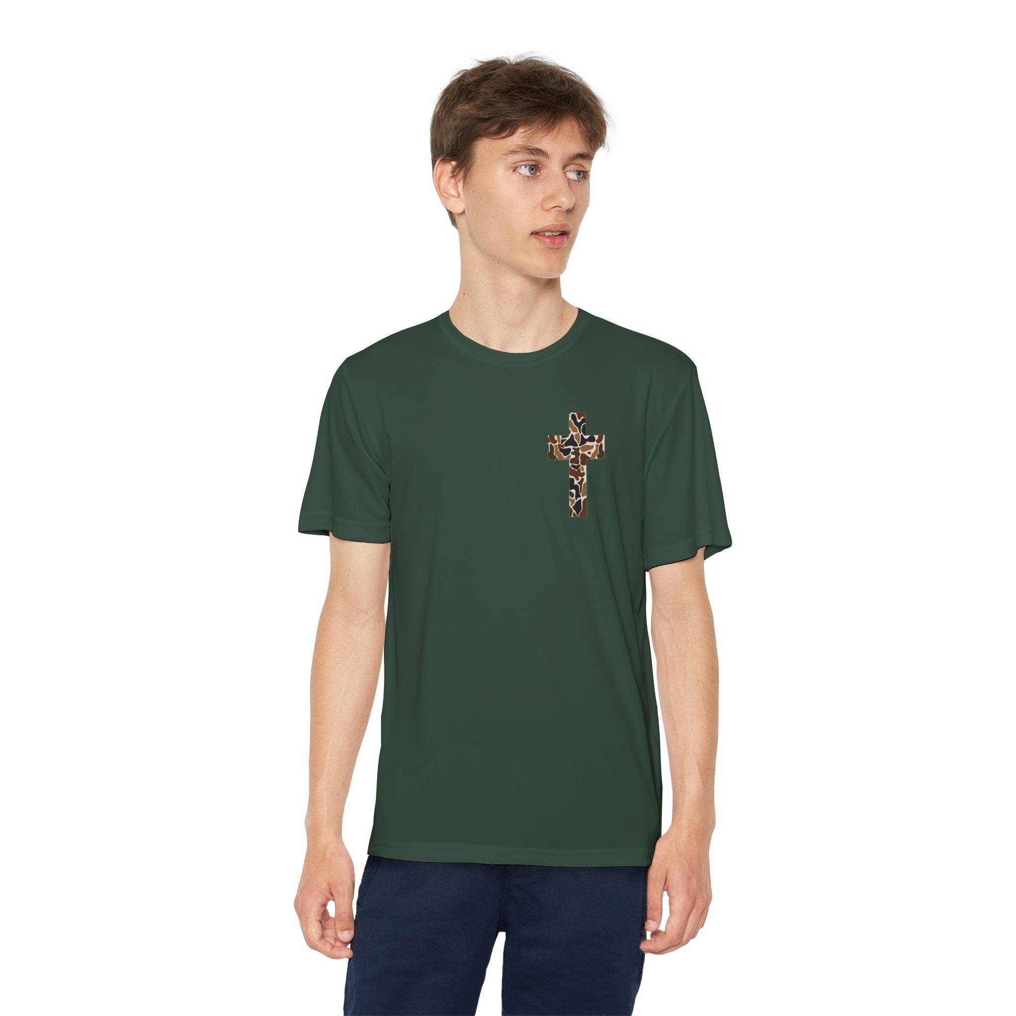 Camo Cross (Youth Dri Fit)