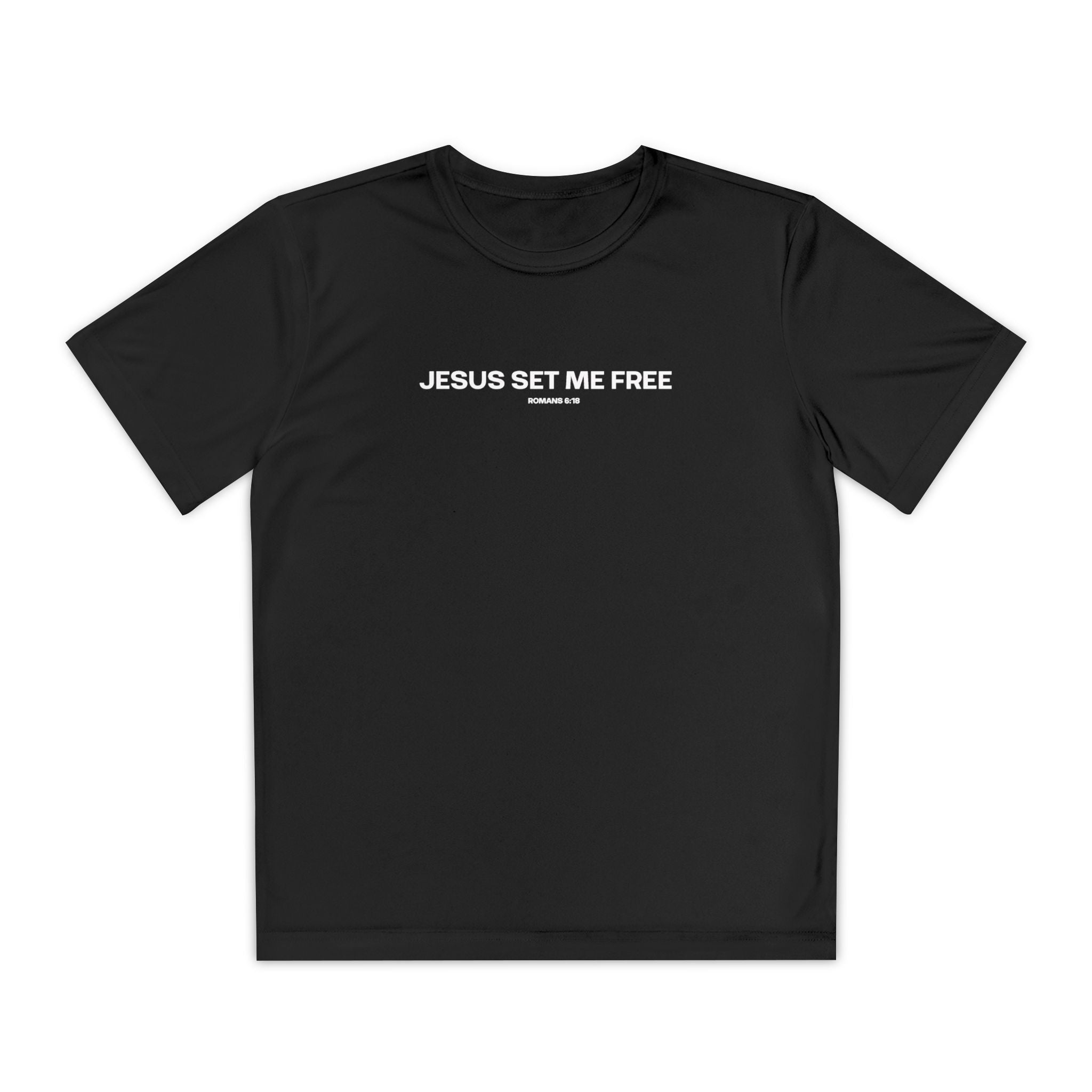 Jesus Set Me Free (Youth Dri Fit)