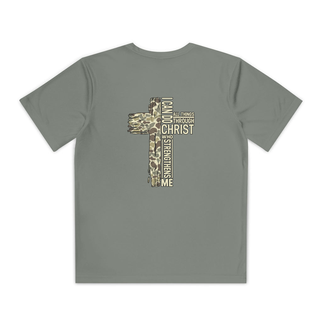 Camo Cross Tee (Youth)