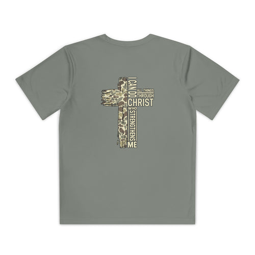 Camo Cross Tee (Youth)