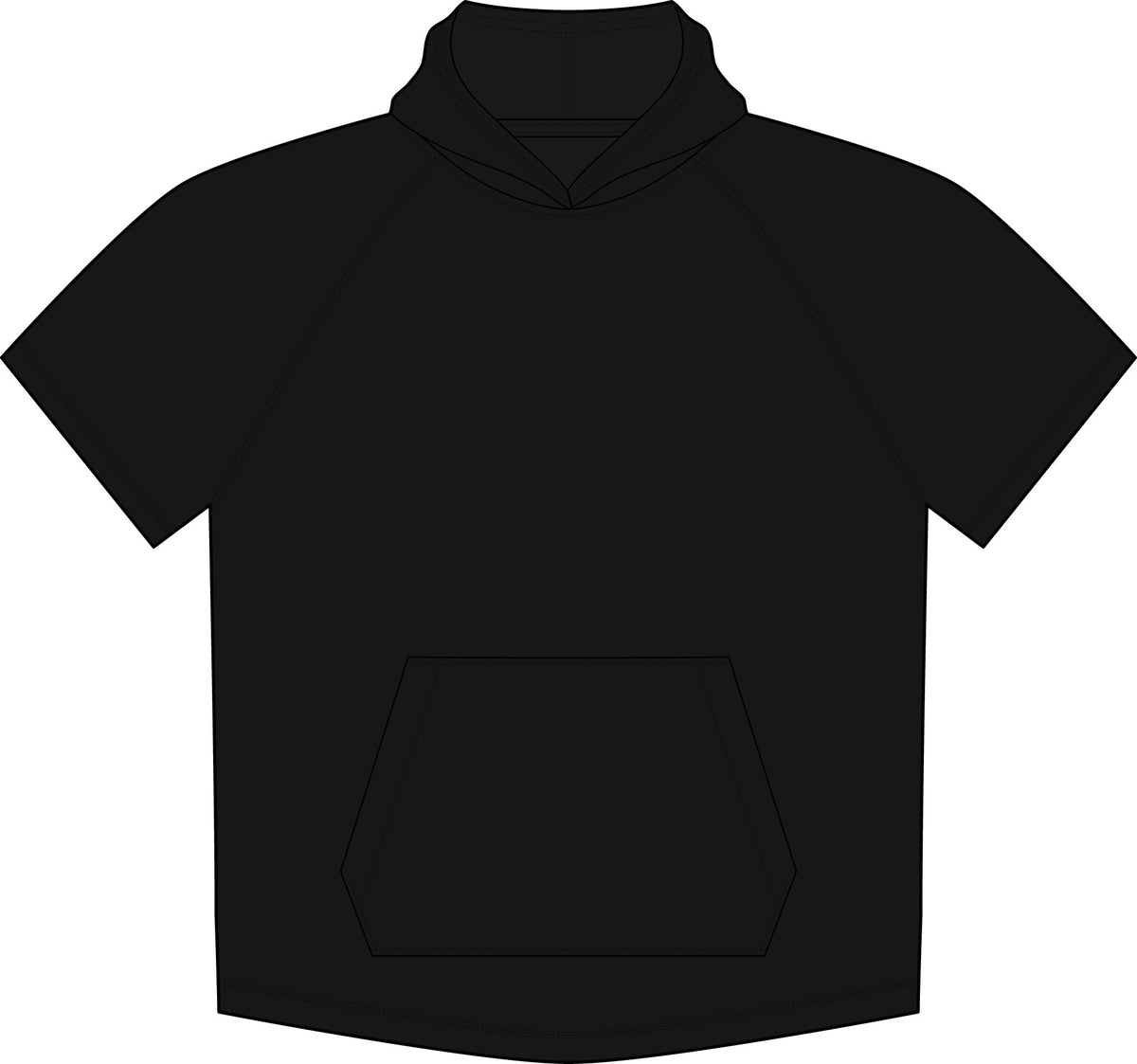 UHS Wicking Short Sleeve Hoodie