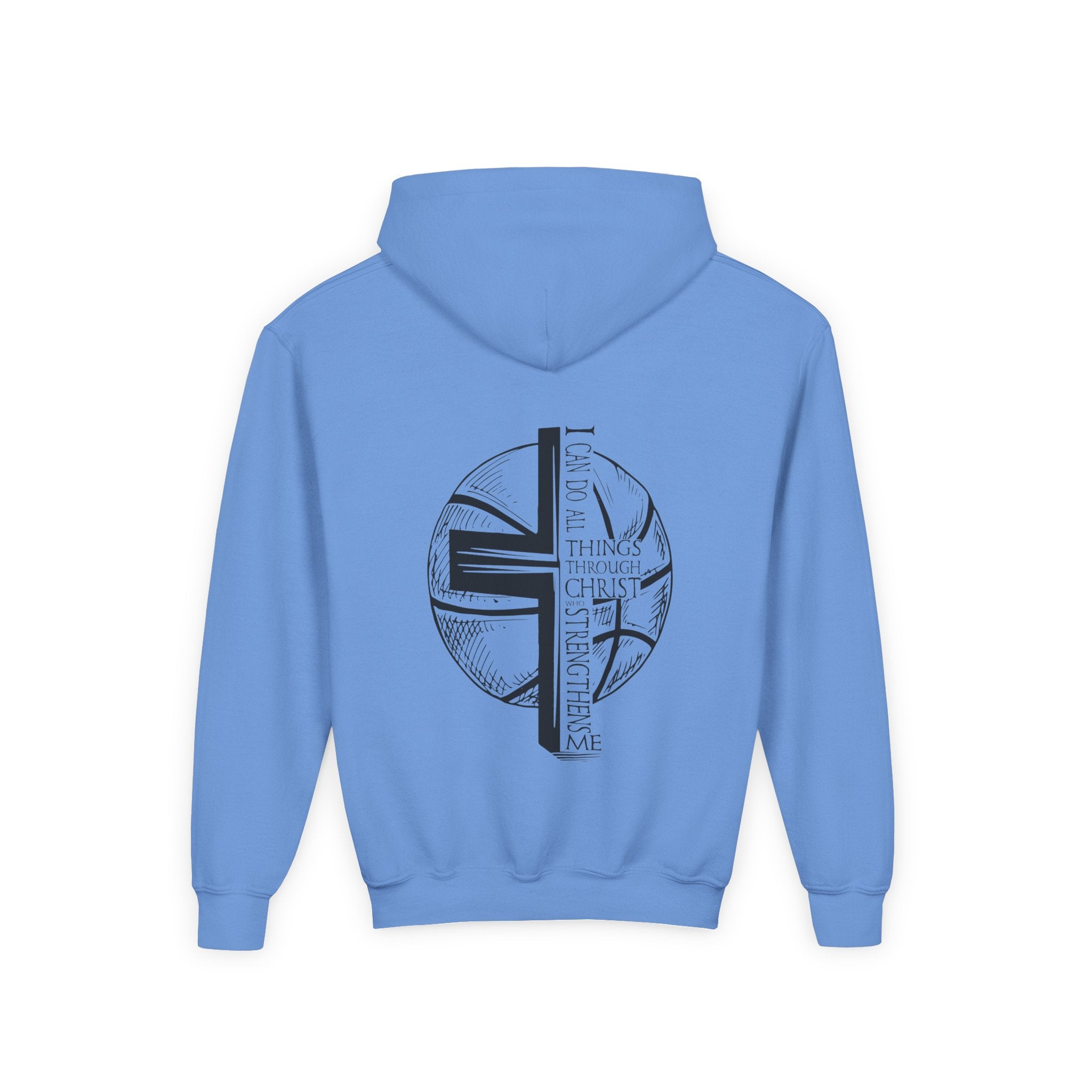 His Glory Basketball Hoodie (Youth)
