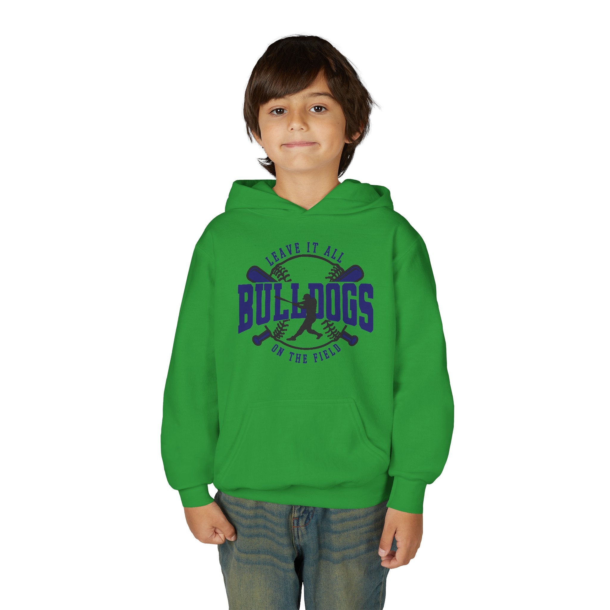 Youth Bulldogs Baseball Hoodie