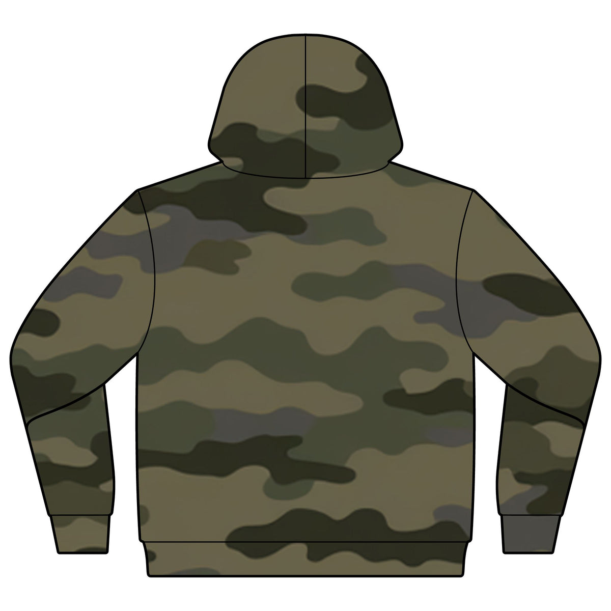 Youth Camo Hoodie