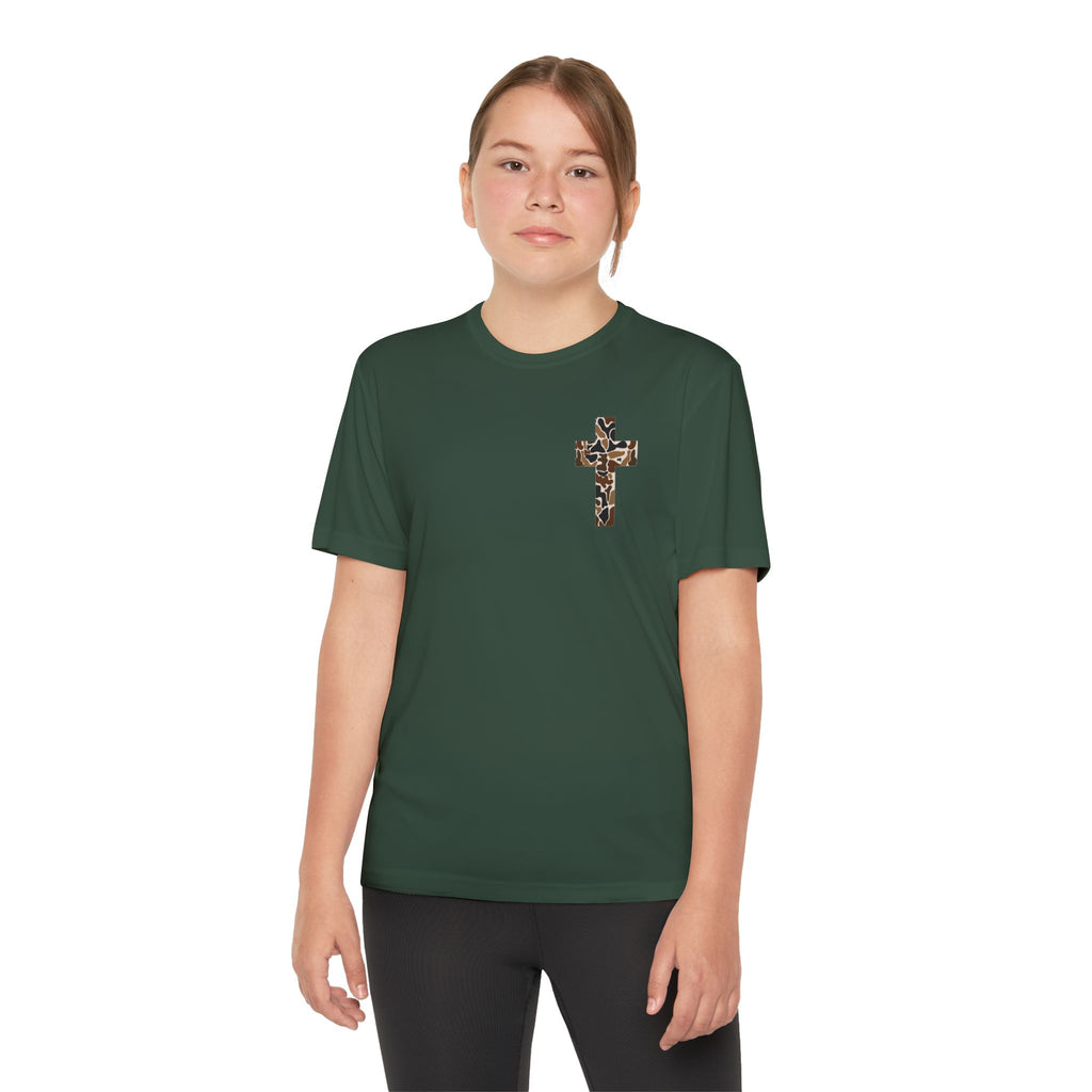Camo Cross (Youth Dri Fit)