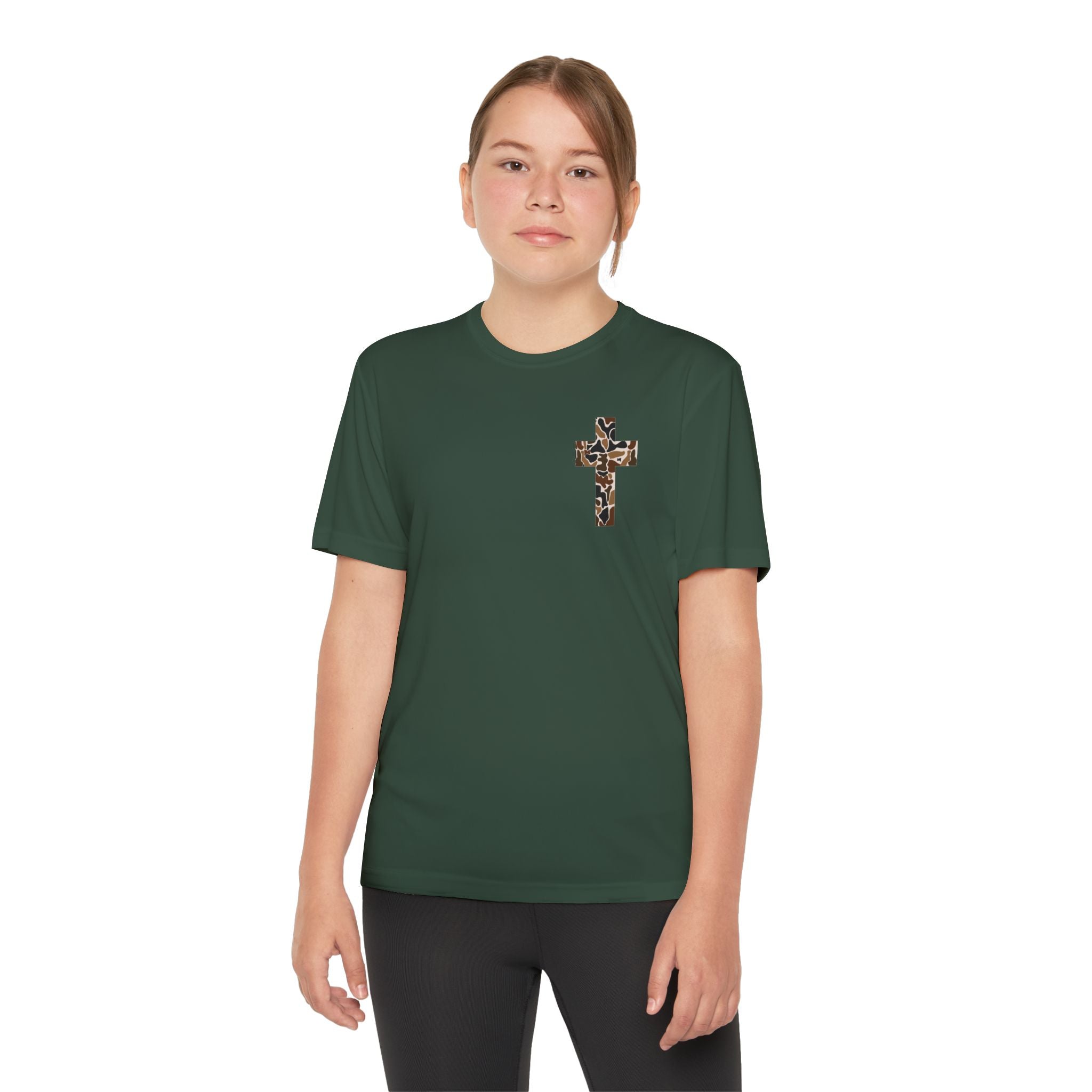 Camo Cross (Youth Dri Fit)