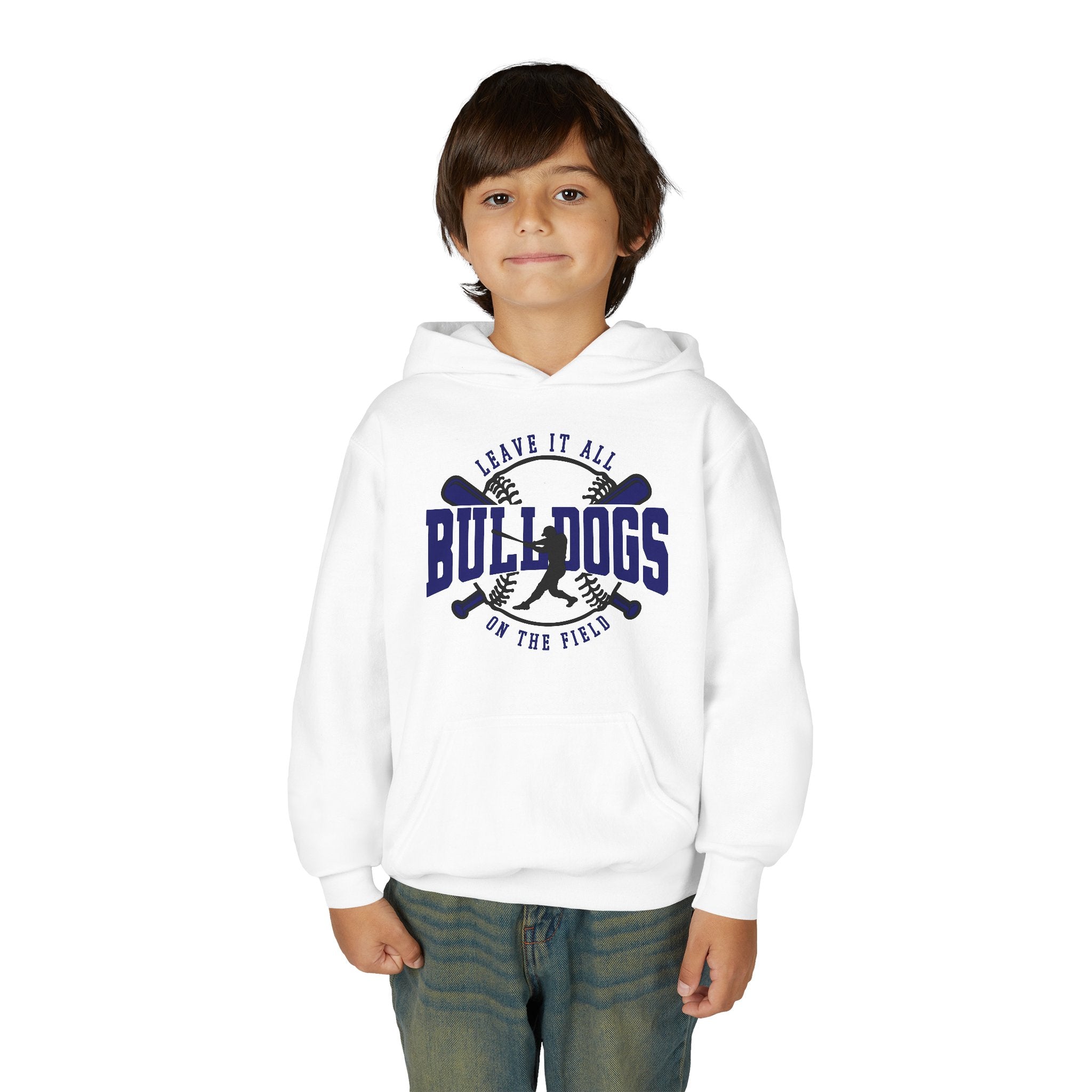 Youth Bulldogs Baseball Hoodie
