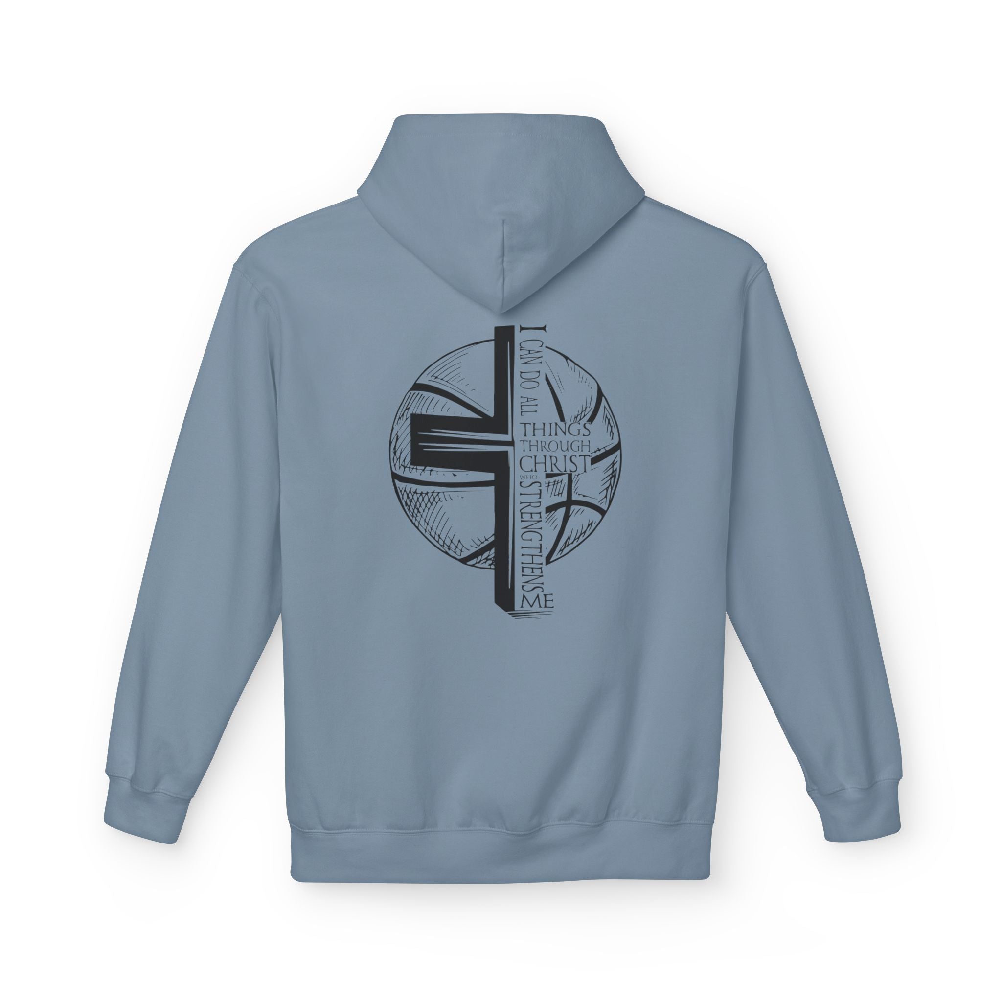 His Glory Basketball Hoodie