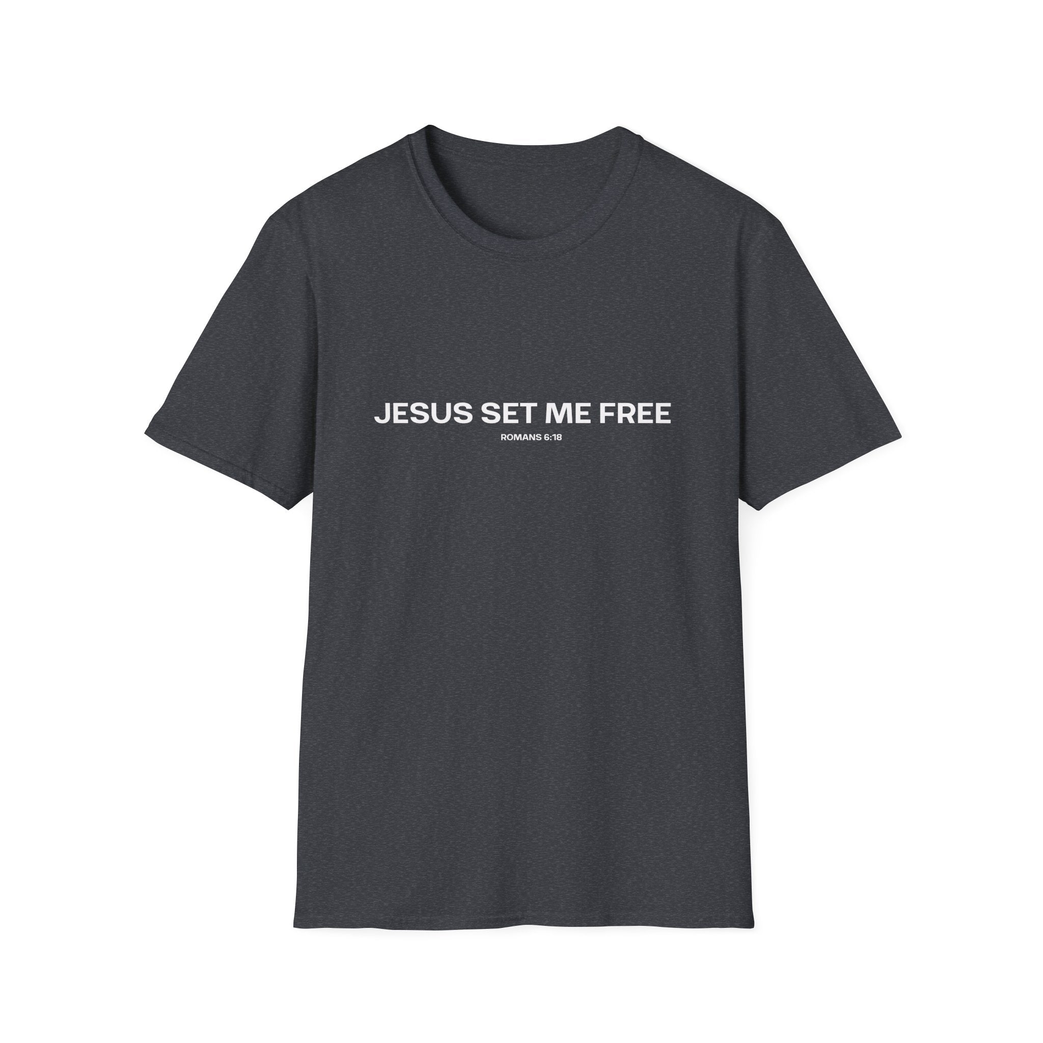 Jesus Set Me Free Tee (Back: Hunt/Fish)