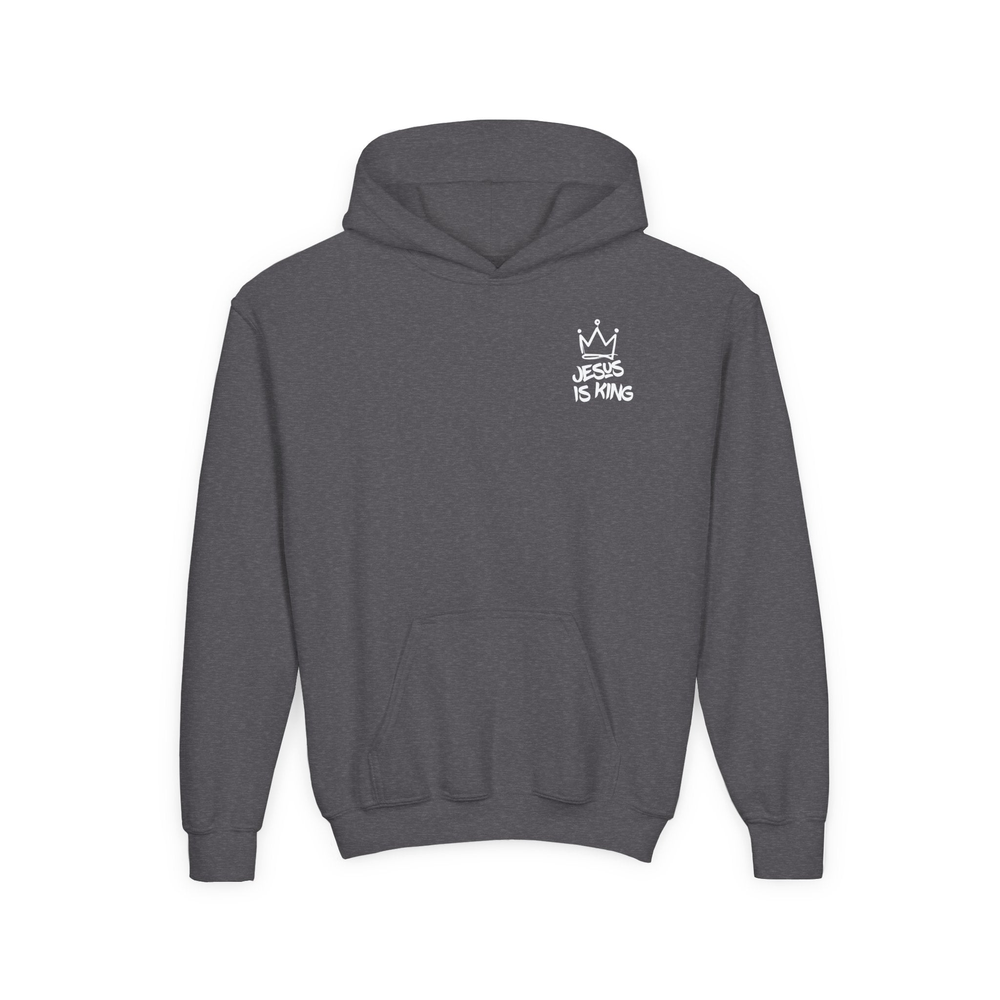 Jesus is King Baseball Hoodie (Youth)
