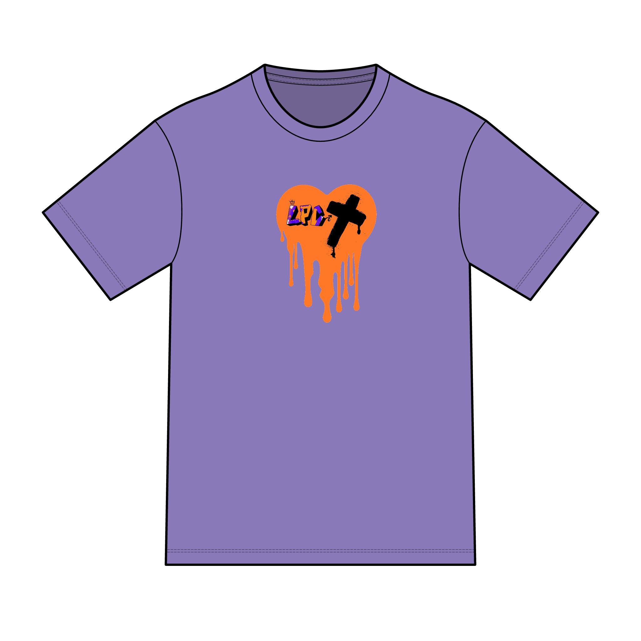 LPC Heart Tri Blend