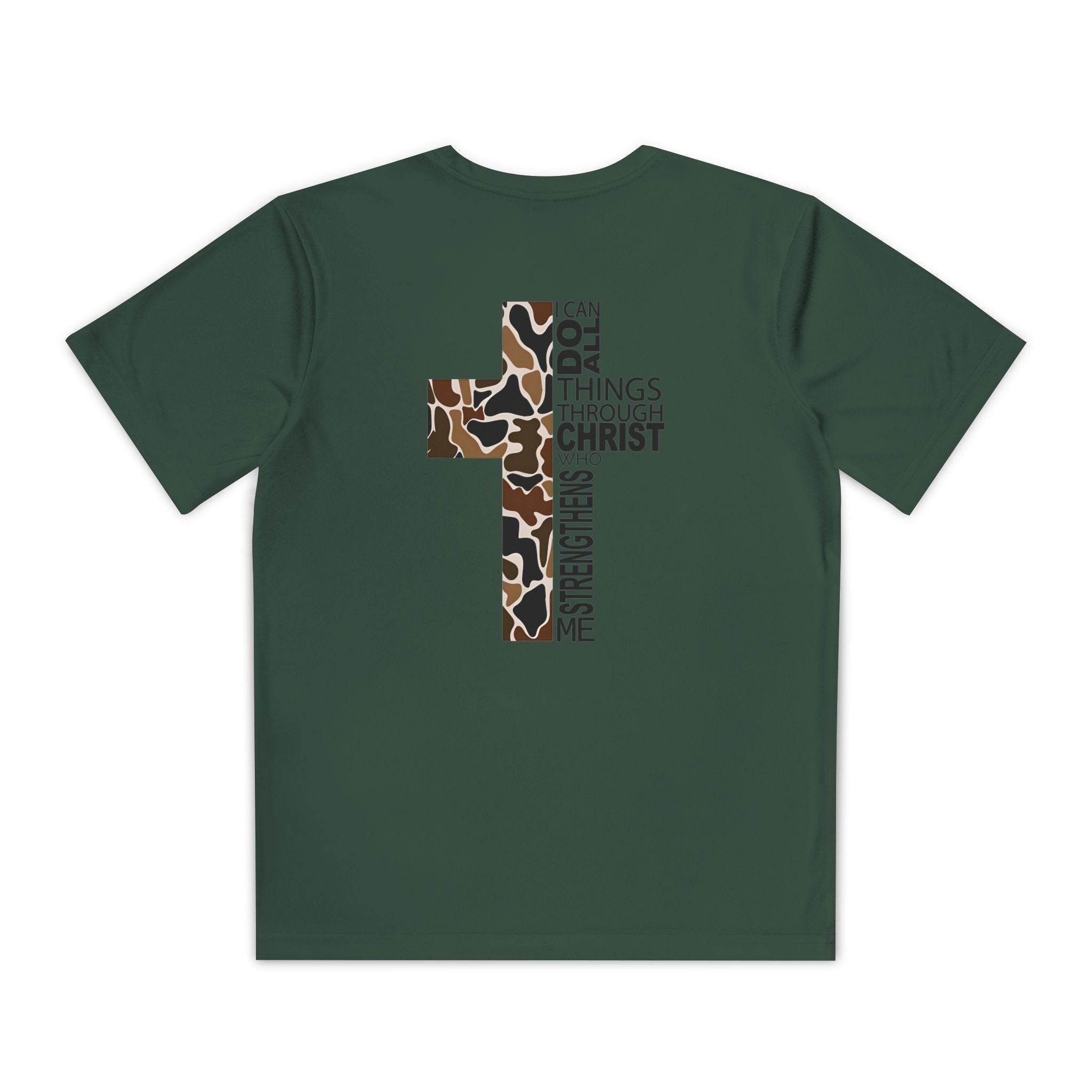 Camo Cross (Youth Dri Fit)