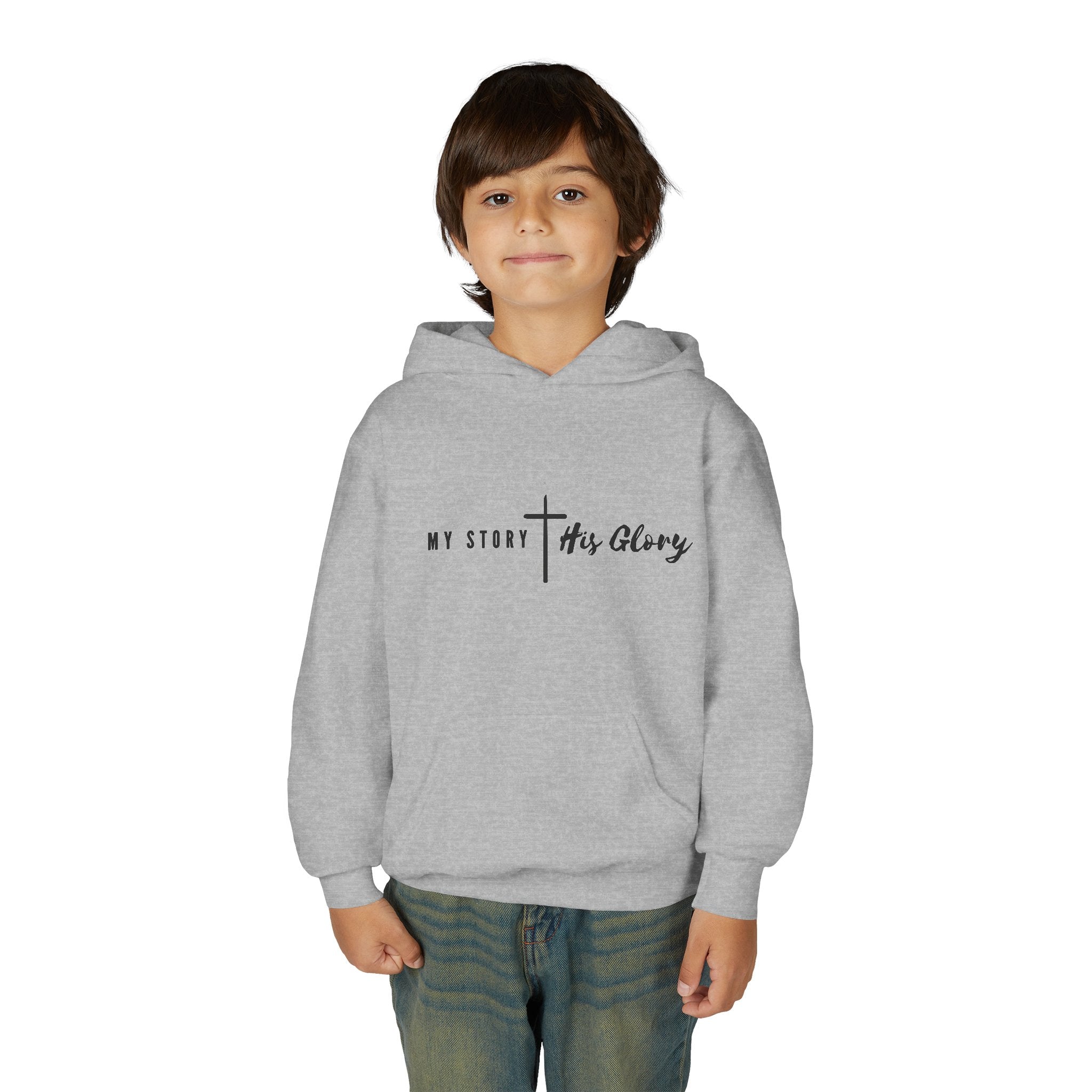 His Glory Basketball Hoodie (Youth)