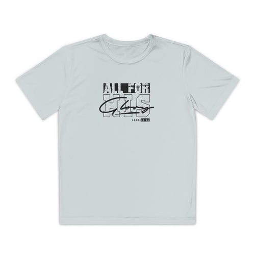 All for his Glory (Youth Dri fit)