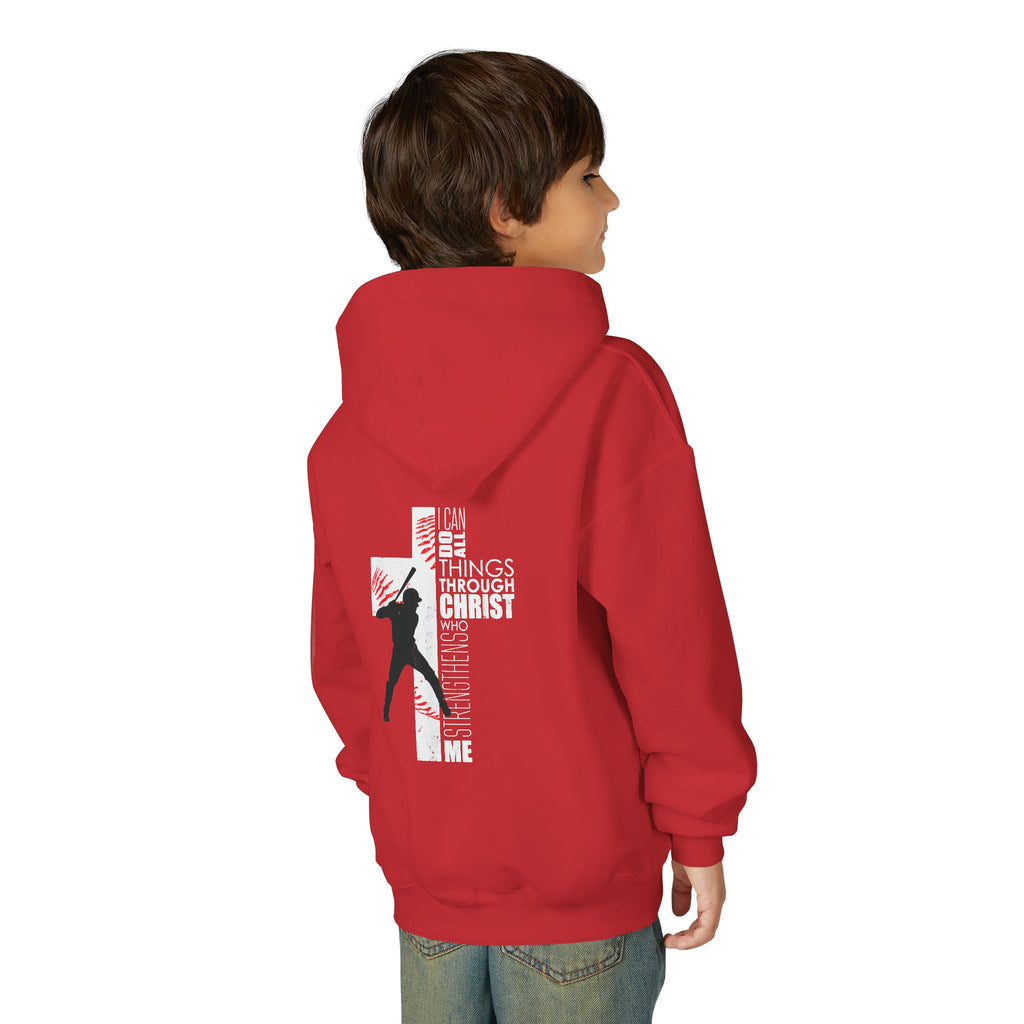 Jesus is King Baseball Hoodie (Youth)