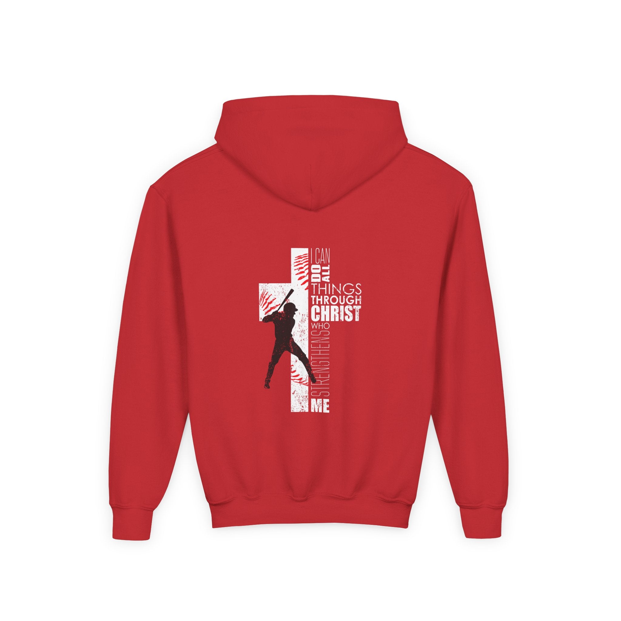 Jesus is King Baseball Hoodie (Youth)