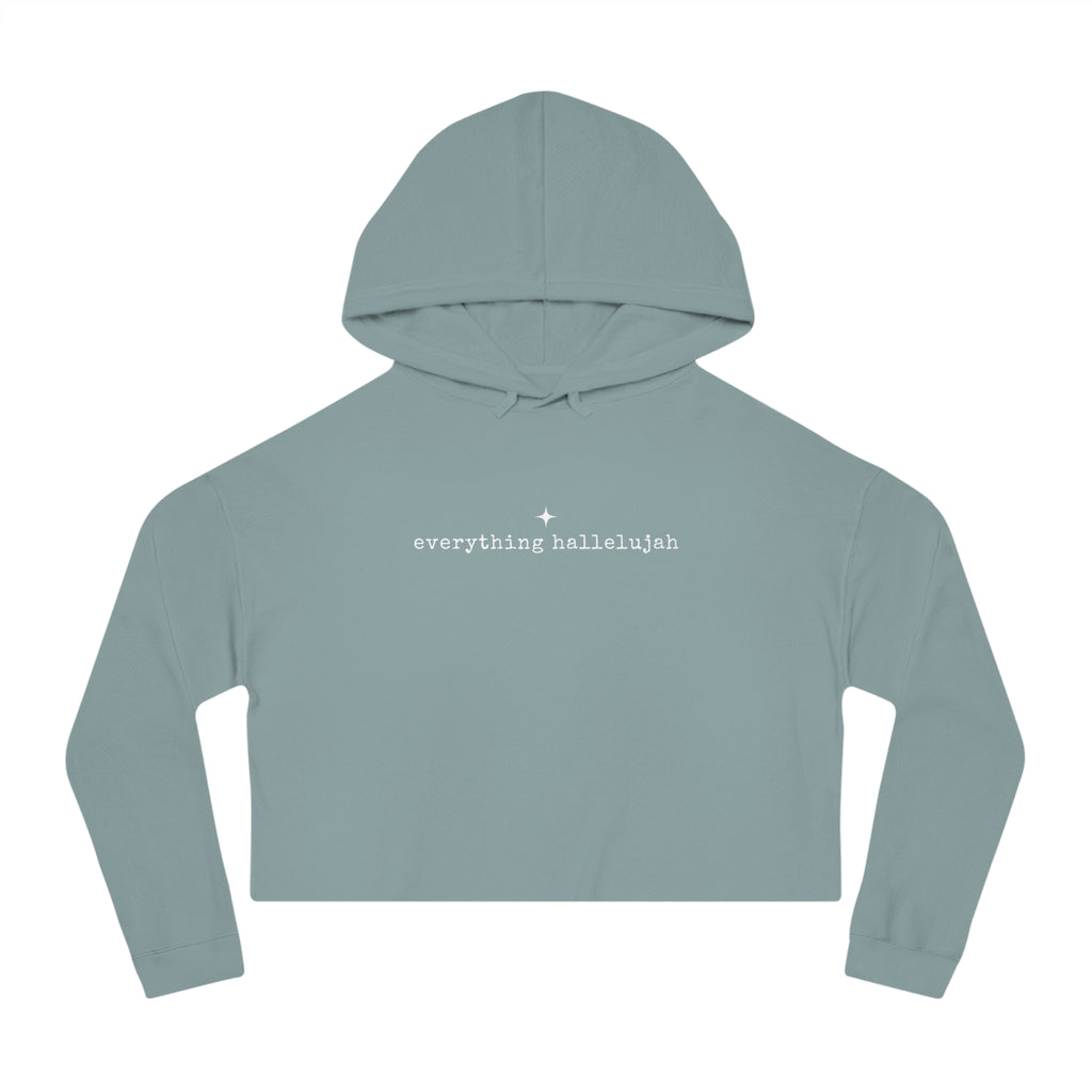 Everything Hallelujah Cropped Hoodie