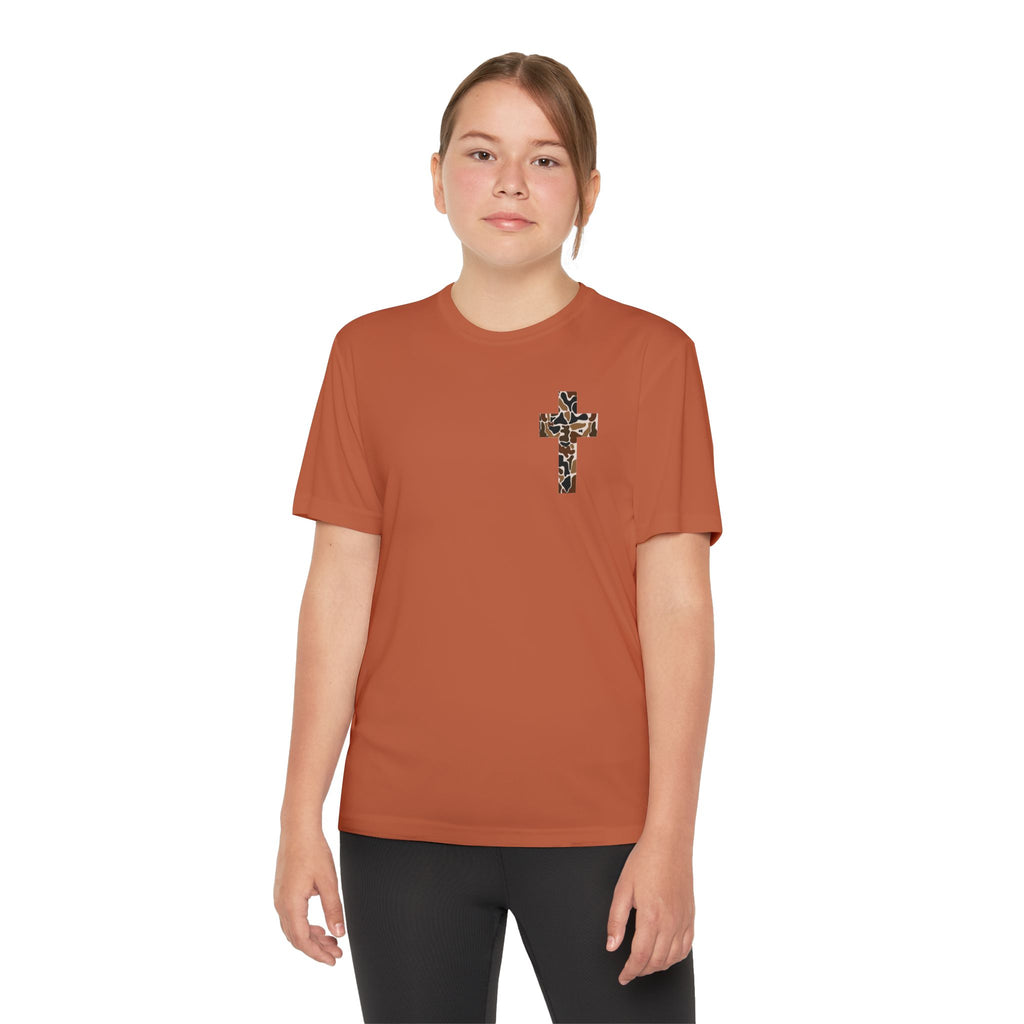 Camo Cross (Youth Dri Fit)